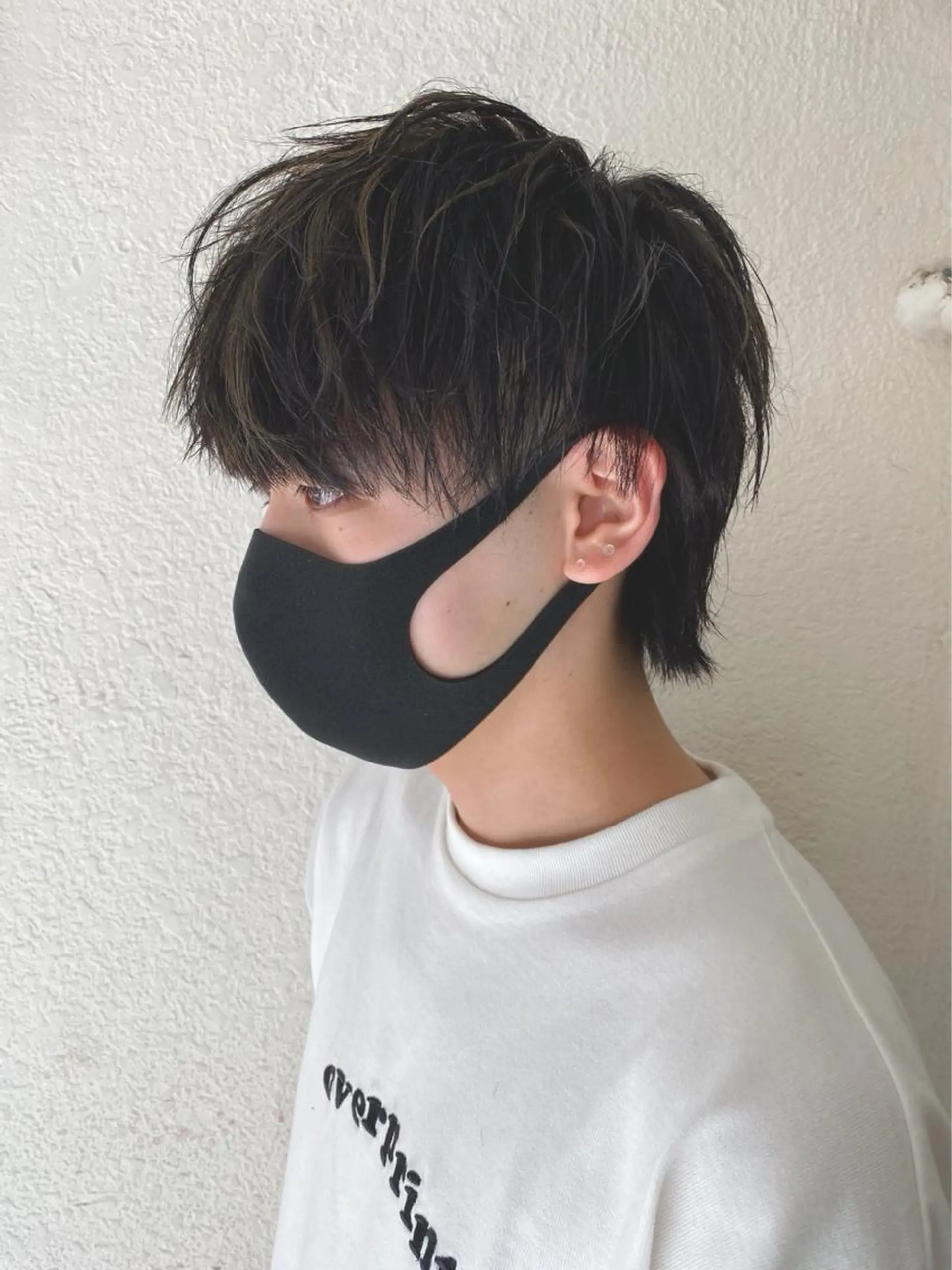 ショート ハイライト ショートヘア ウルフカット 小川 美奈のヘアスタイル