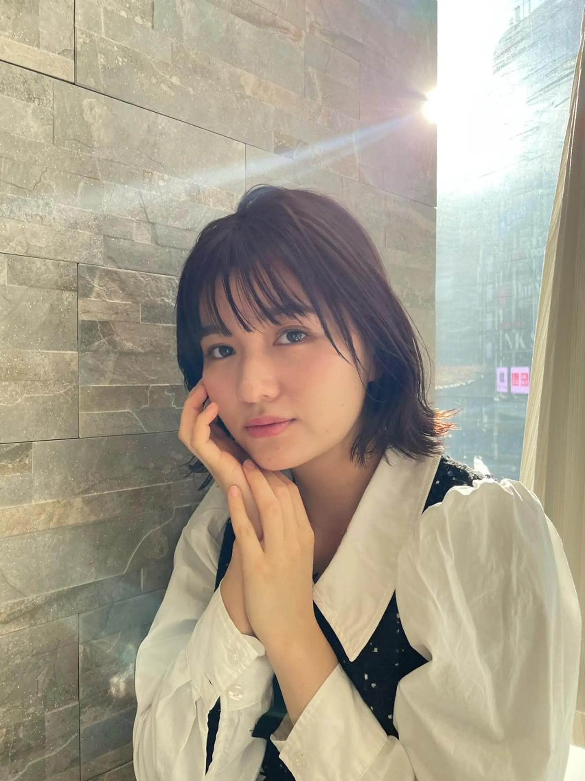 ミディアム LaBless梅田 🎀坂本リオのヘアスタイル