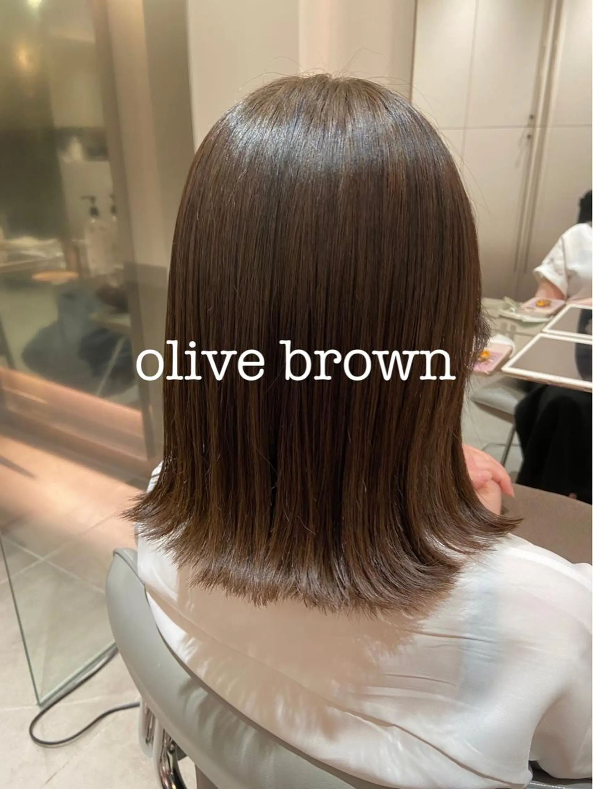 ミディアム 🧚つやさらhair 🧚manakaのヘアスタイル