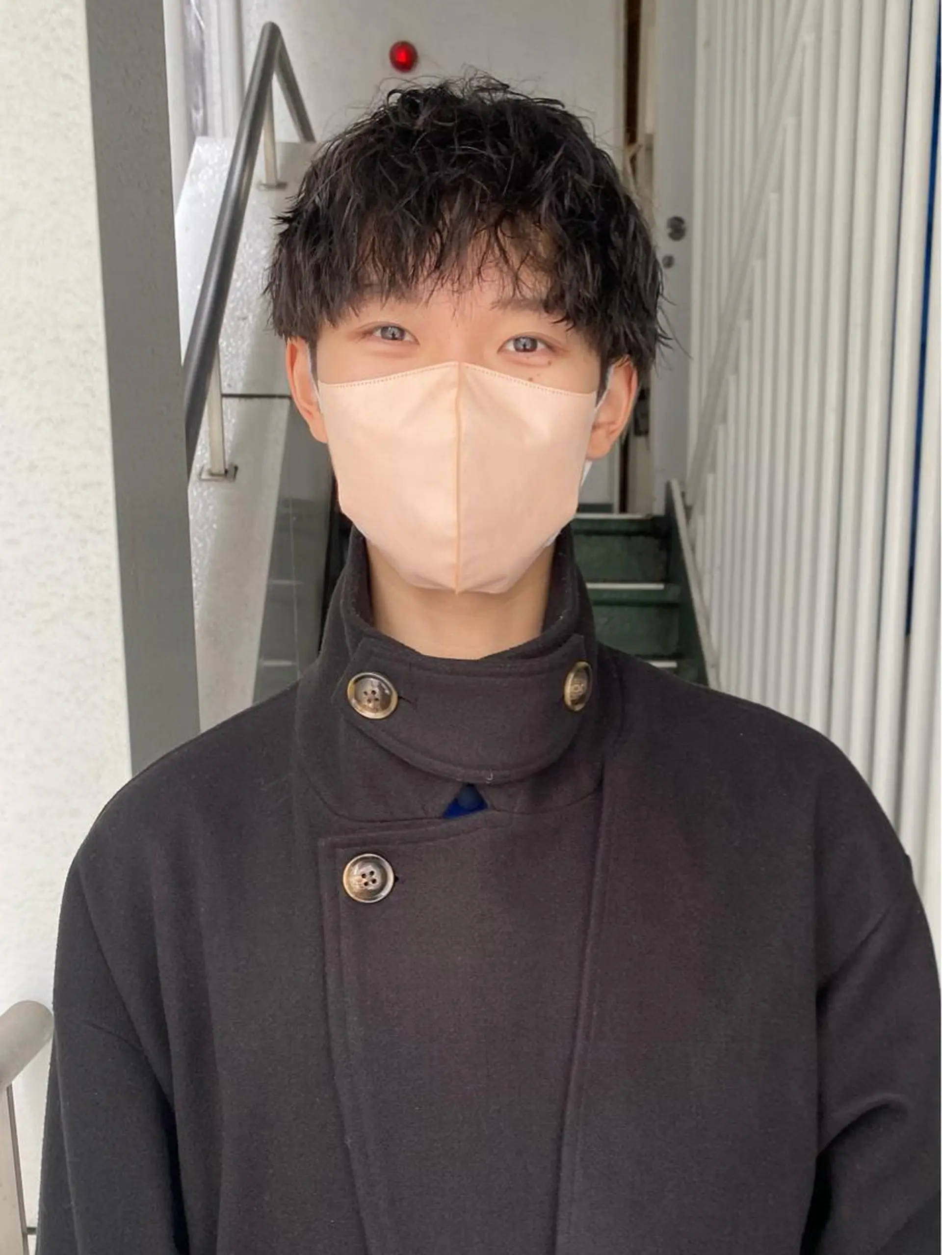 ショート パーマ メンズ 無料カットモデル募集 🌱ひょうがのヘアスタイル