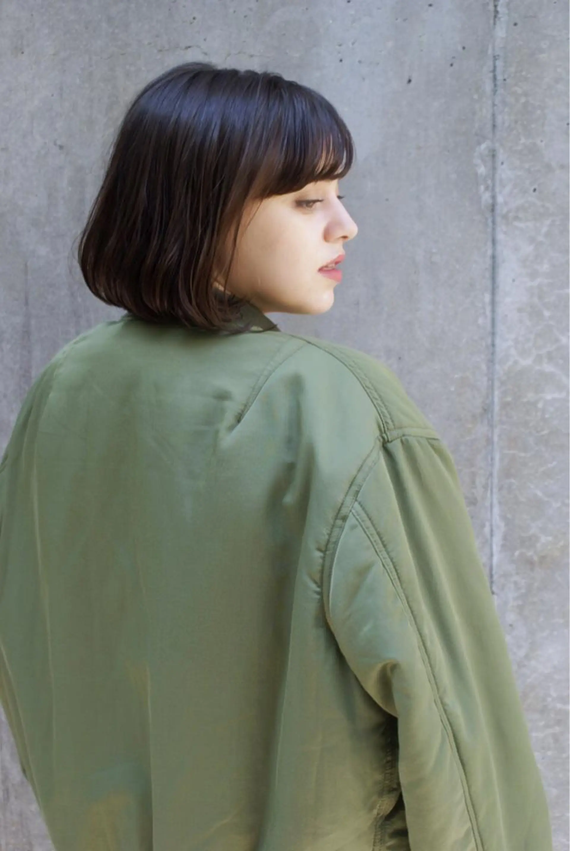 ショート カラー ボブ みうら ミウラのヘアスタイル