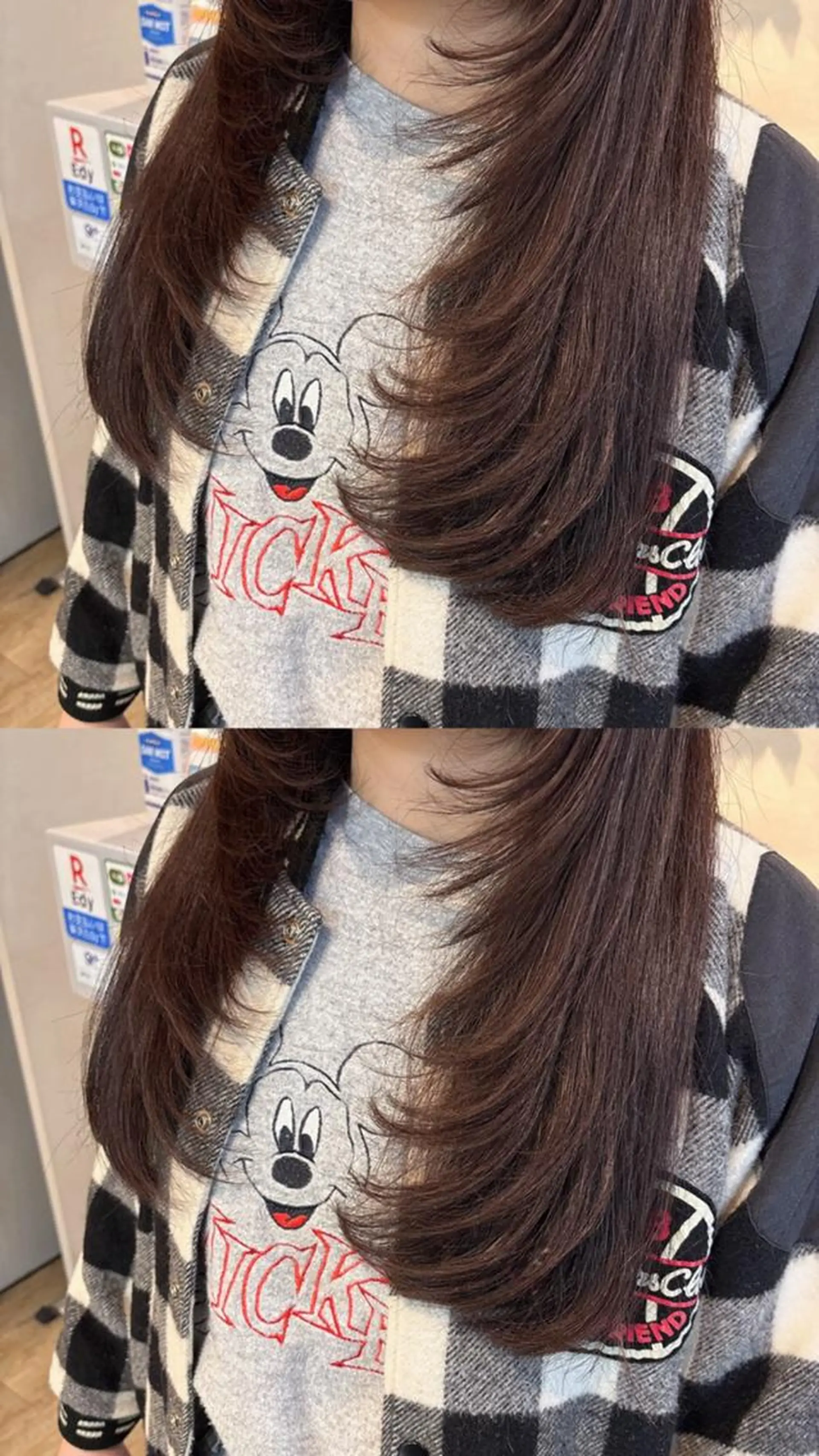 ミディアム カラー ヘアアレンジ 切りっぱなしボブ 丸みショート ベージュカラー ショコラベージュ 透明感カラー N° +aero 横浜のヘアスタイル