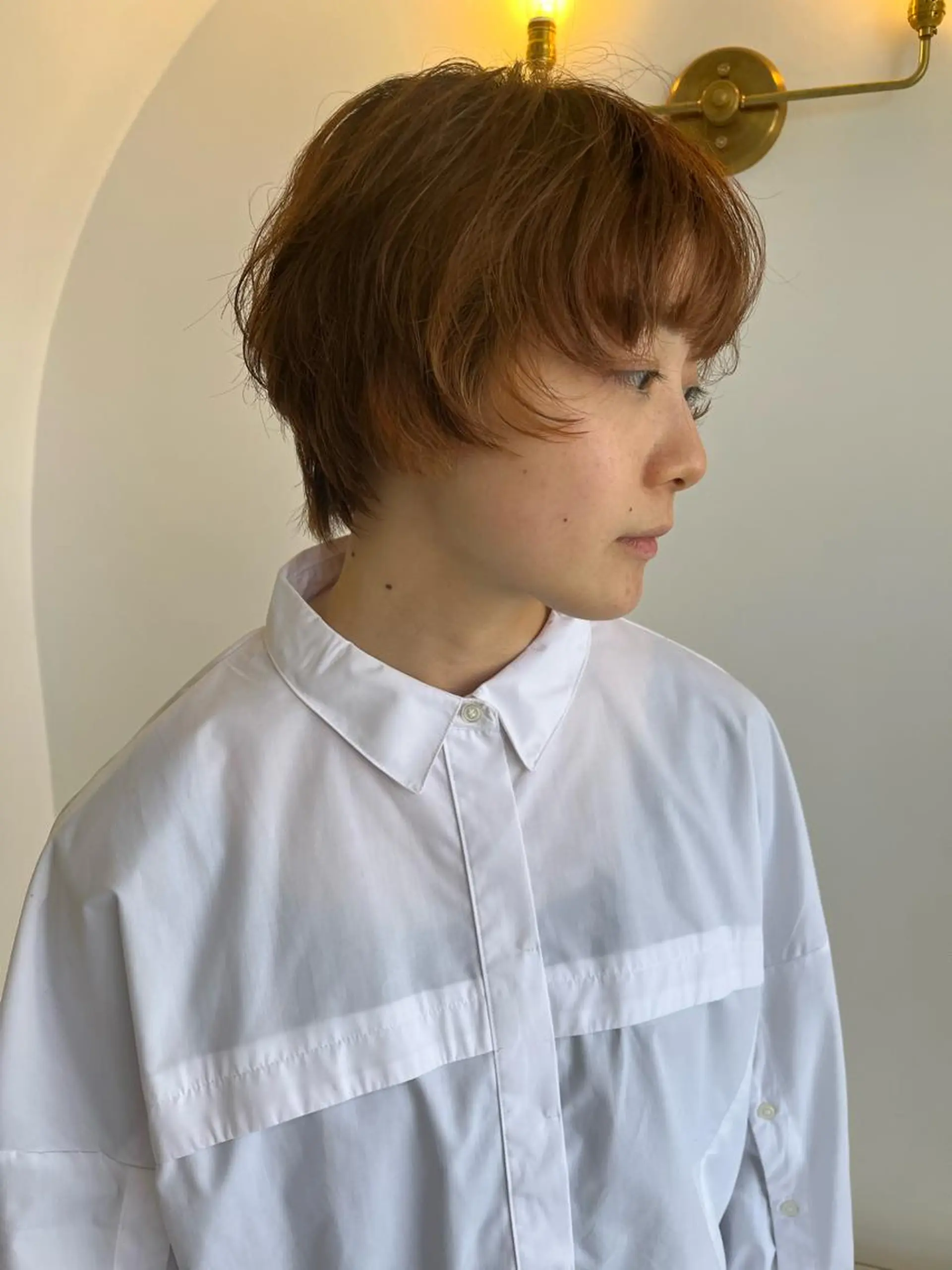 ショート ショートヘア 網谷 萌夏のヘアスタイル