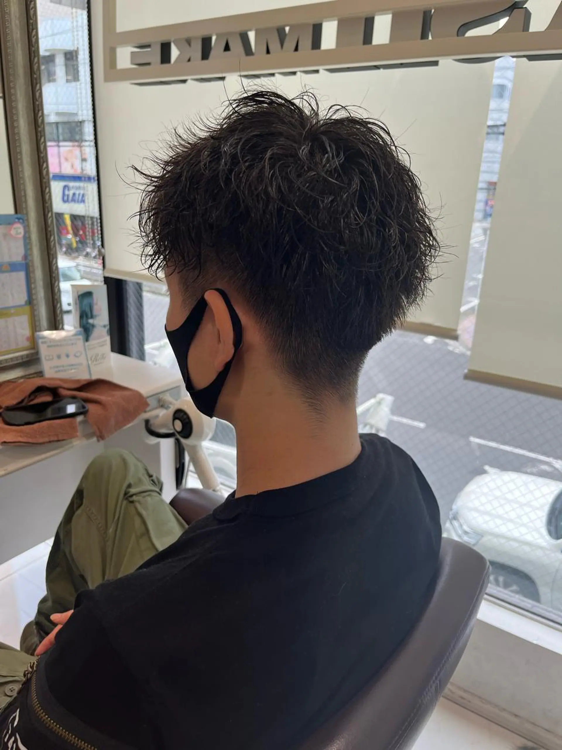 パーマ メンズ カット パーマ 🍊オオノ リホ🍑のヘアスタイル