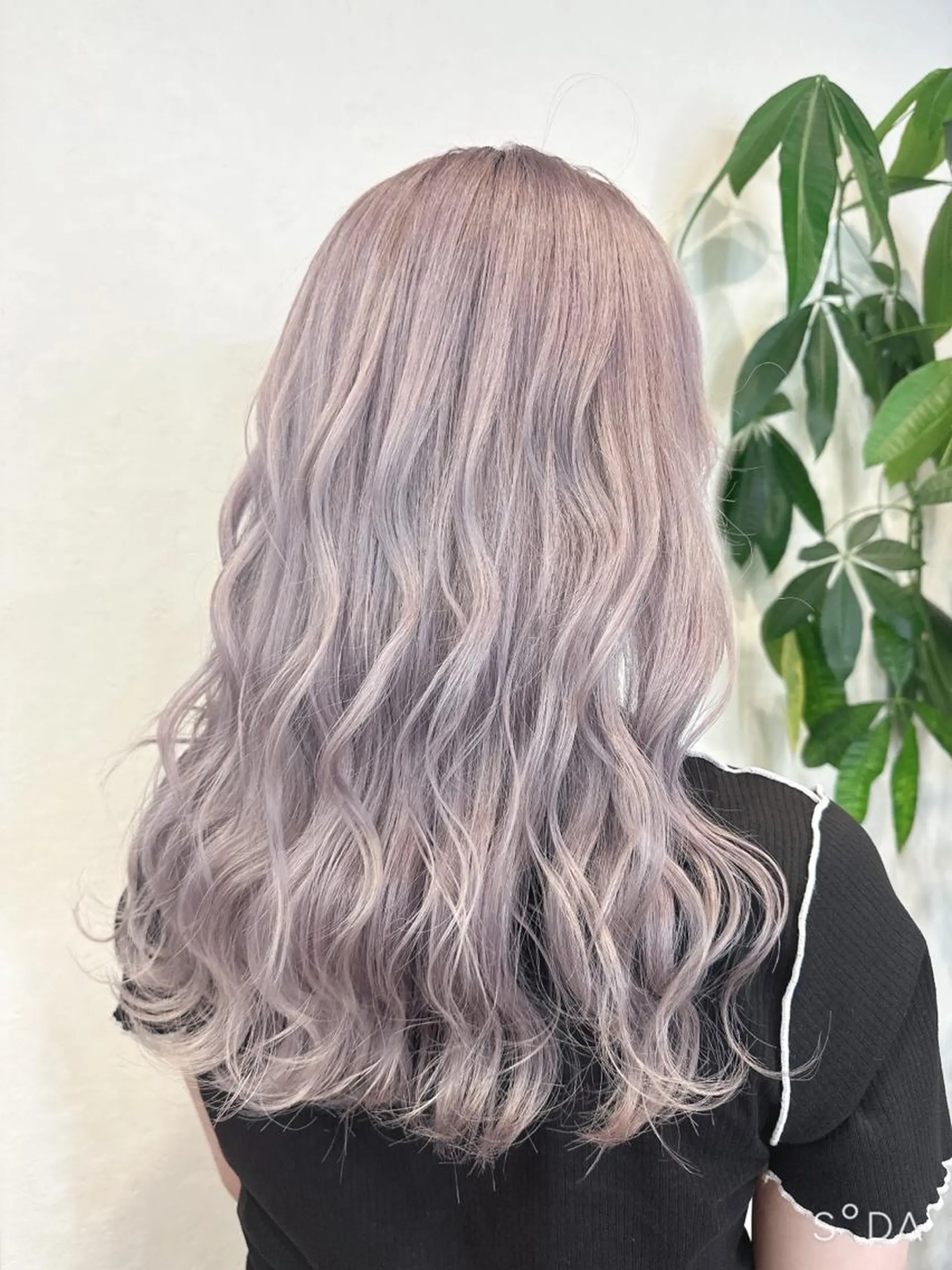 ロング カラー ラベンダーカラー ピンクカラー ピンクラベンダー 🫧アレンジ･髪質 改善maica🫧のヘアスタイル