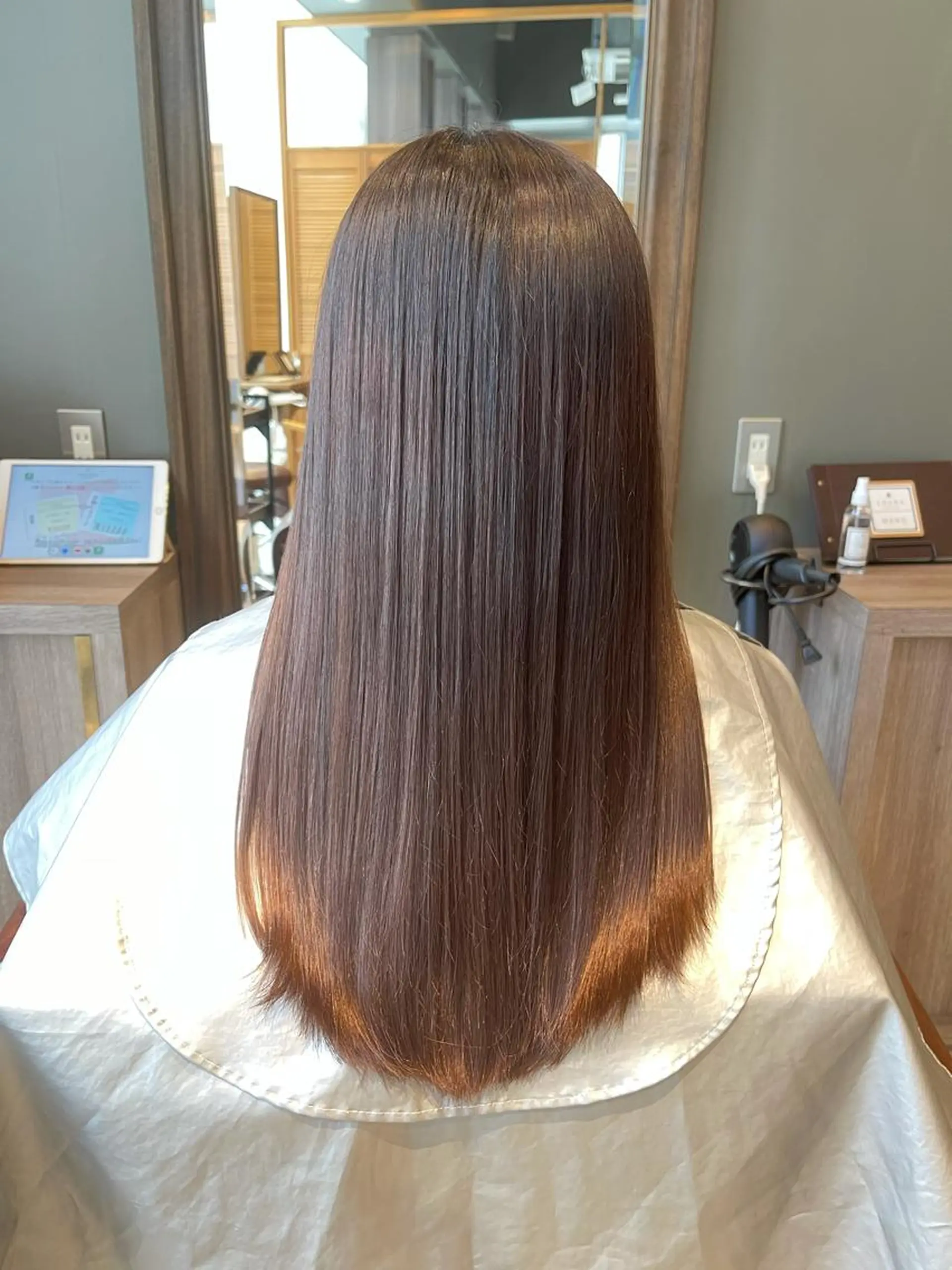 ロング 六本木縮毛矯正/髪質 改善/LOANA鈴木のヘアスタイル