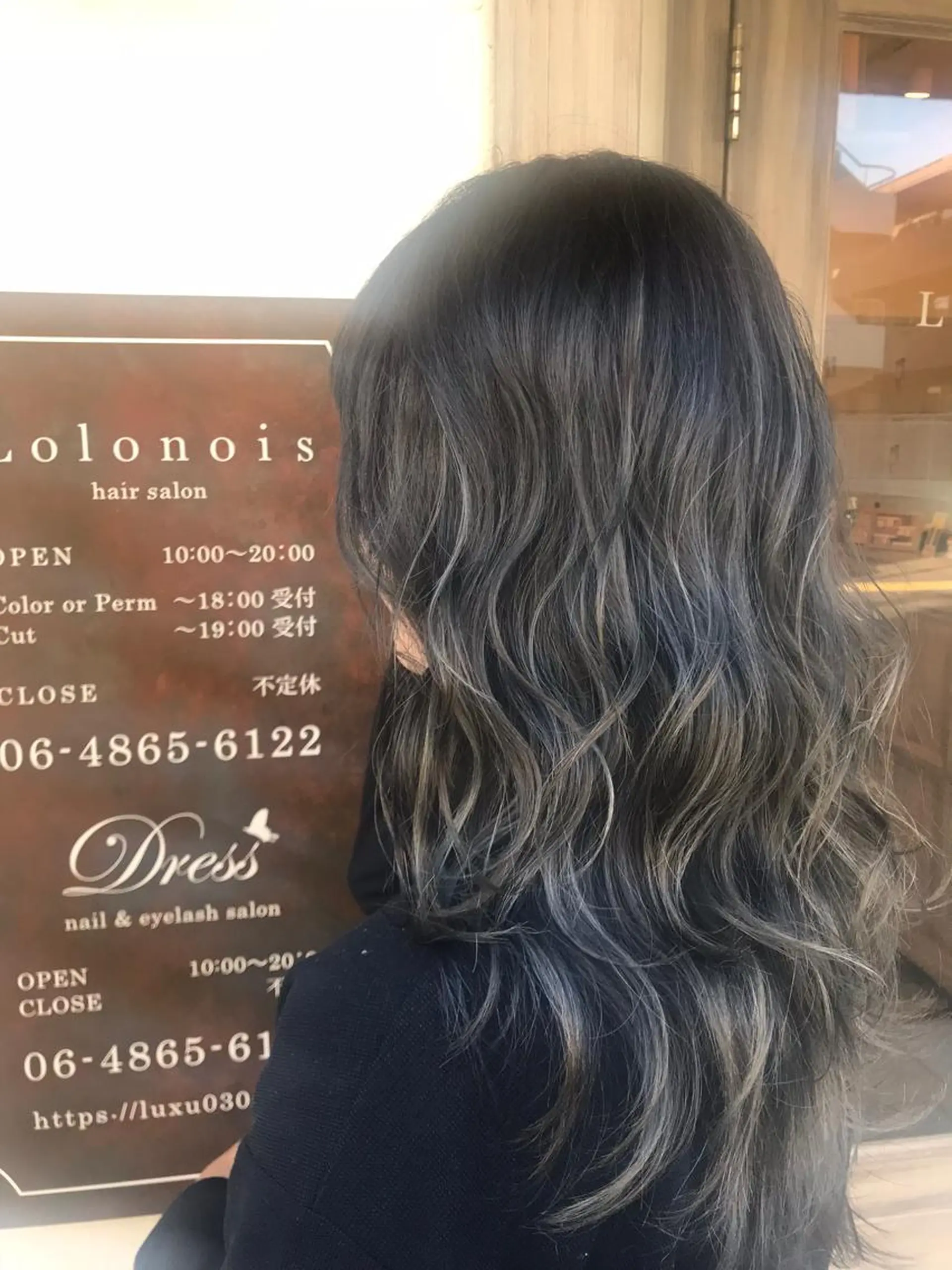 セミロング カラー パーマ ヘアアレンジ キッズ ネイル マツエク・マツパ ハイライトカラー ハイライト カット ヘアカラー トリートメント 韓国♡ハイライト ♡YURIのヘアスタイル