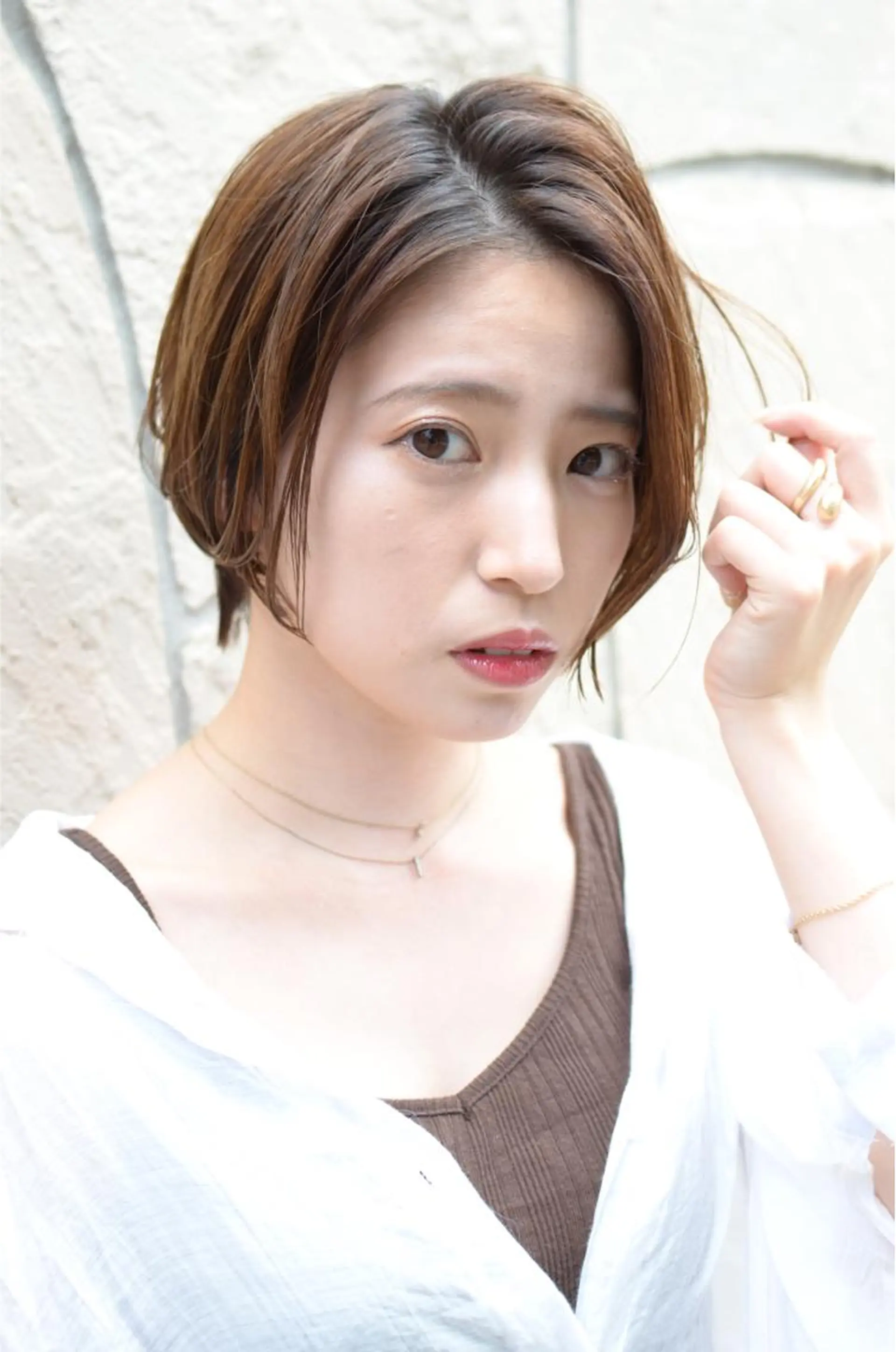 ショート くびれヘア ショートヘア カット ヘアカラー トリートメント 魅力引き出しUP😉 ✂︎吉田尚矢✂︎のヘアスタイル