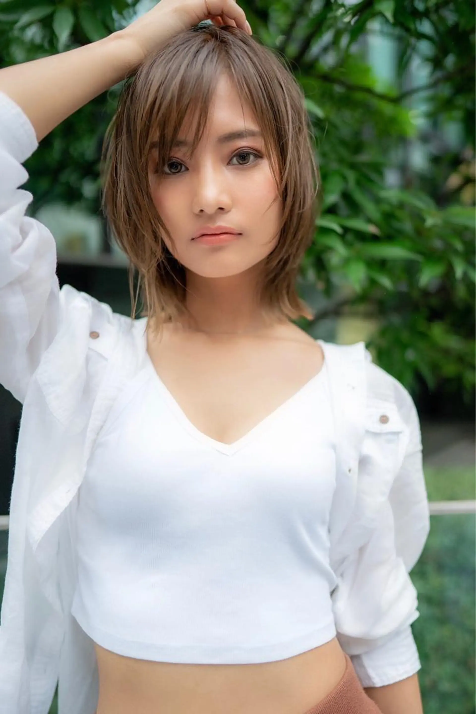ミディアム カラー 韓国ヘア 店長NEGIのヘアスタイル