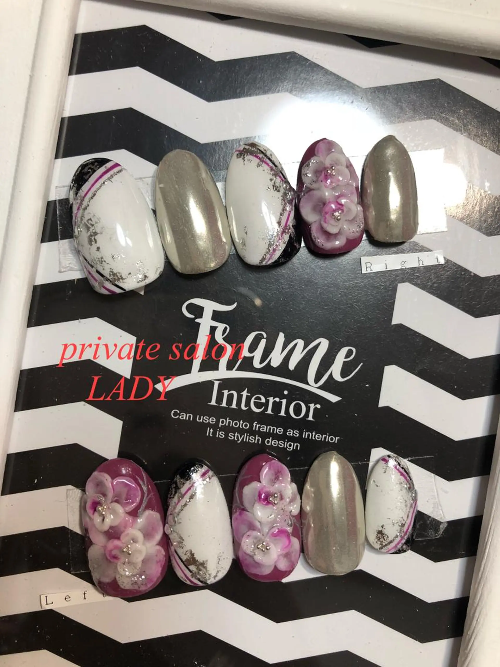 ネイル ネイルチップ 桜田 麻菜のネイルデザイン