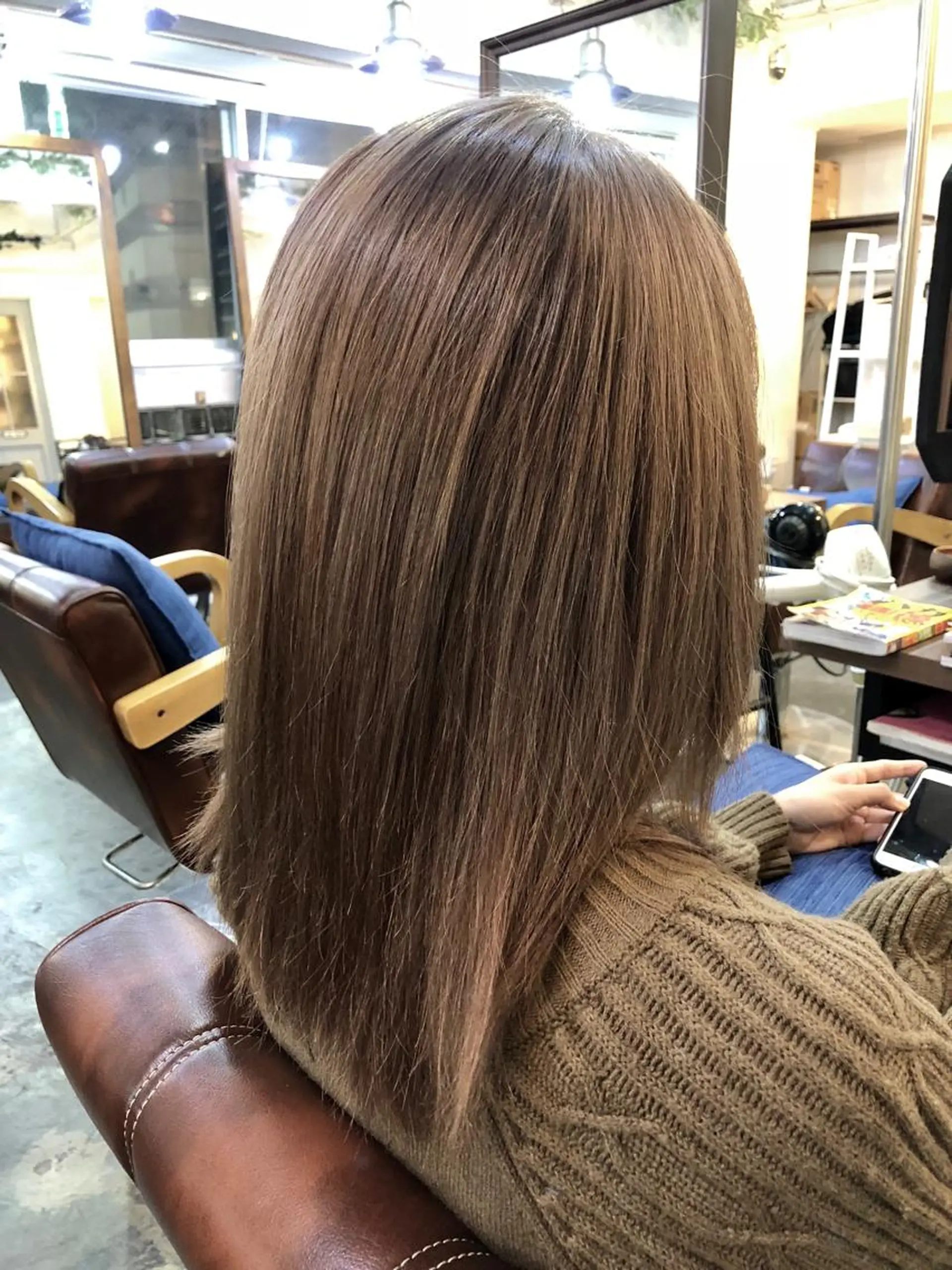 セミロング 吉田 典弘のヘアスタイル