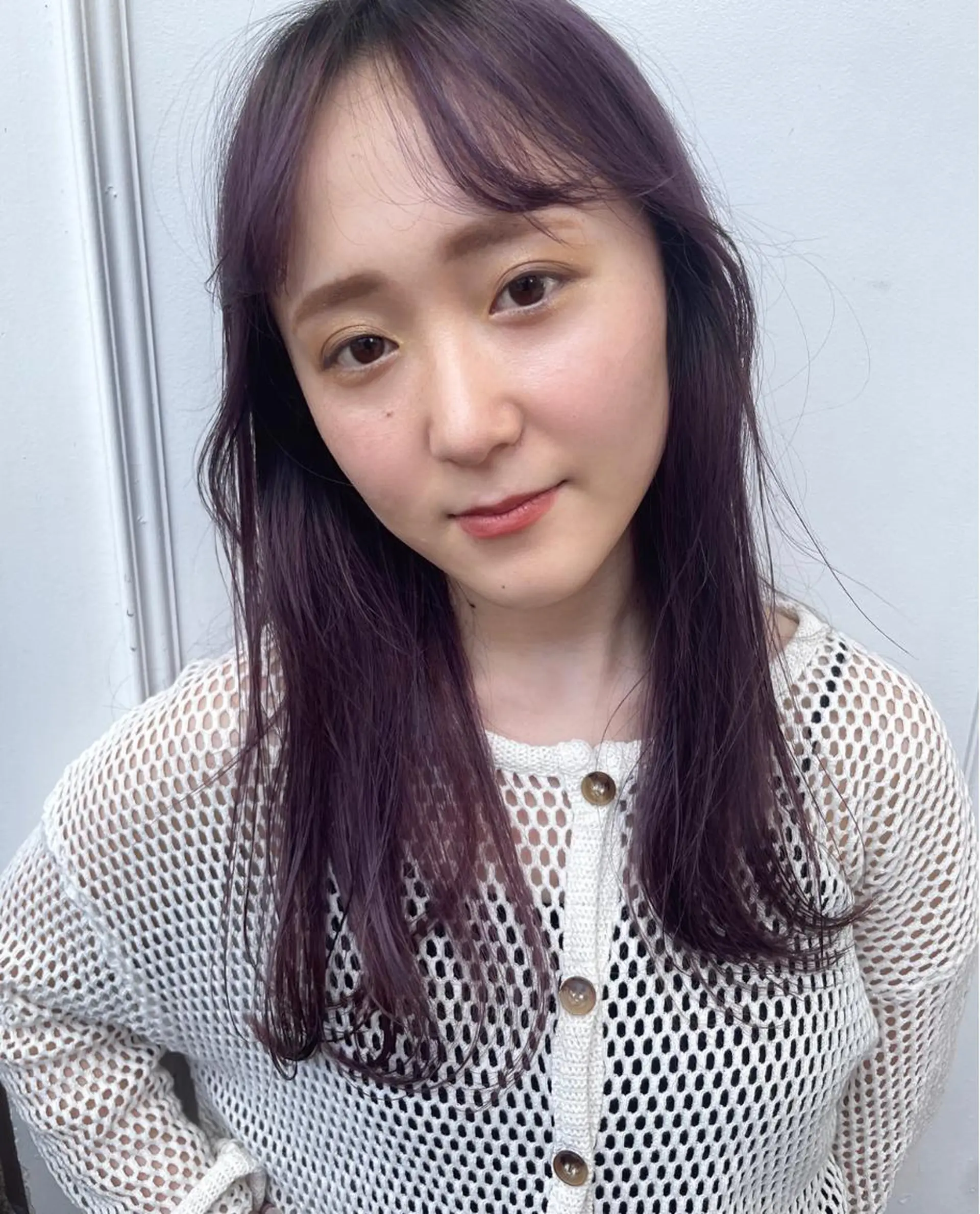 セミロング カラー 🙃 透明感カラー/ボブのヘアスタイル