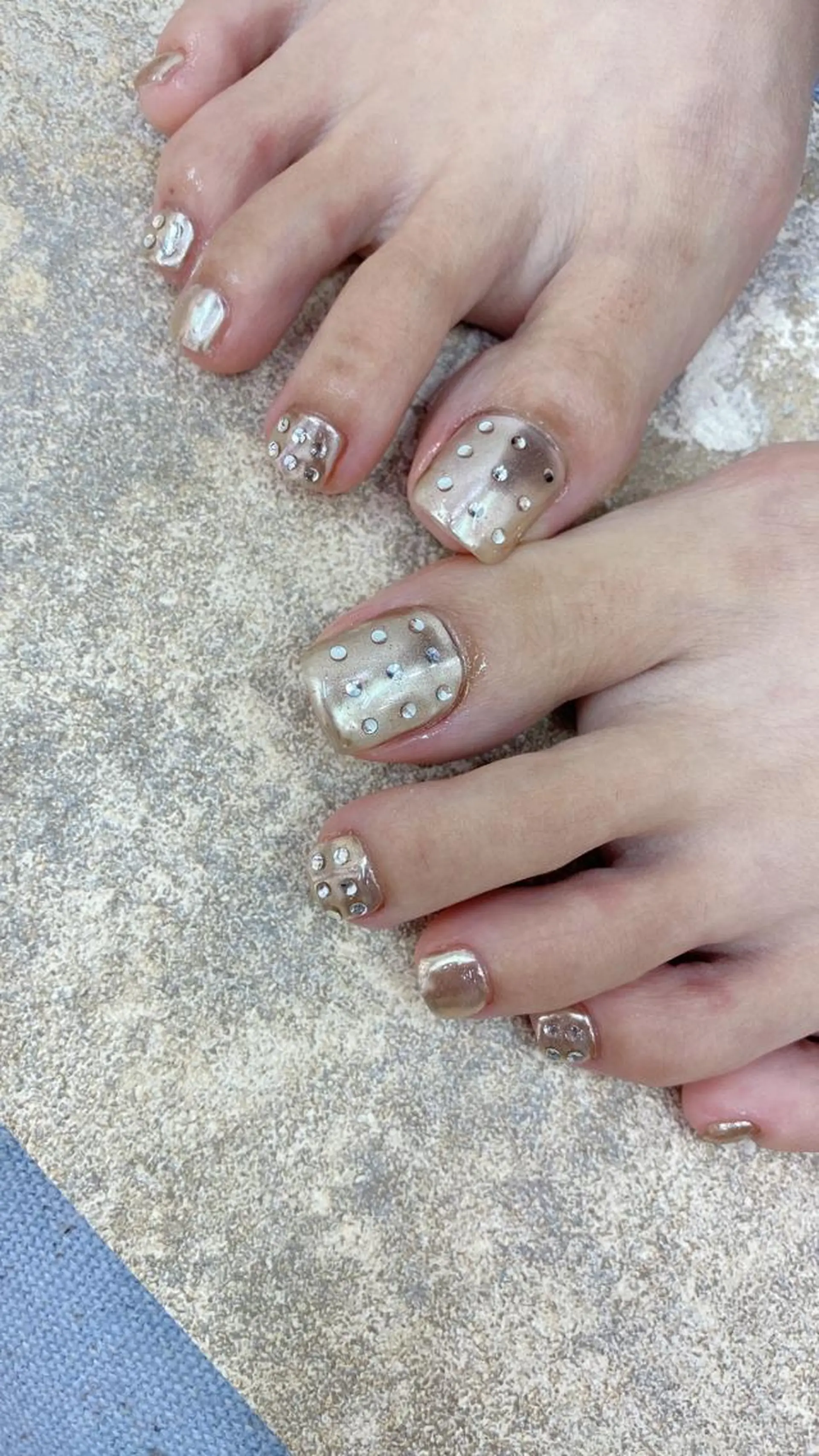 ネイル フットネイル nailsalon ∞ ﾐｶﾅﾙ ∞のネイルデザイン