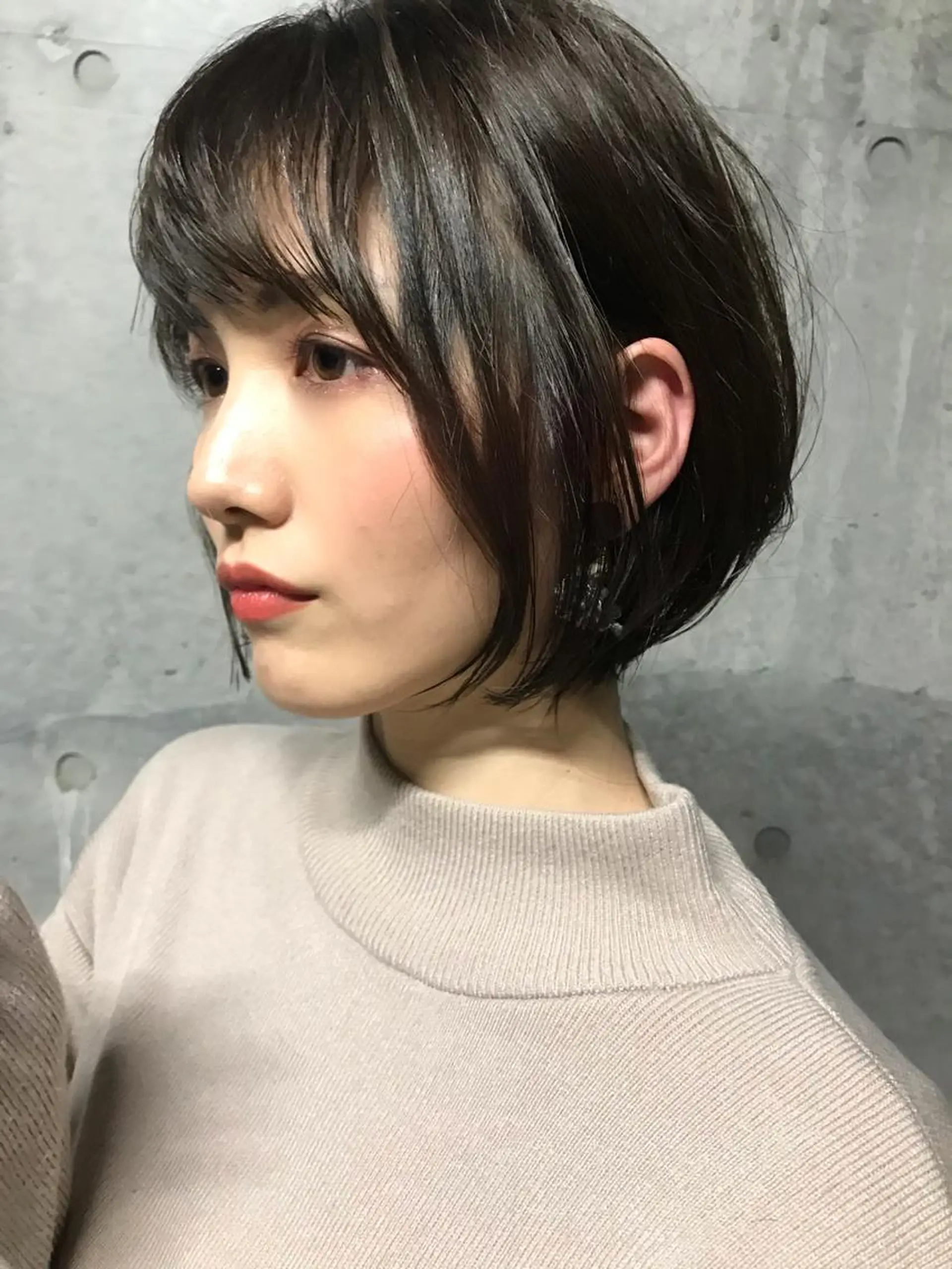 ミディアム カット トリートメント ヒラヤマ ユウスケのヘアスタイル