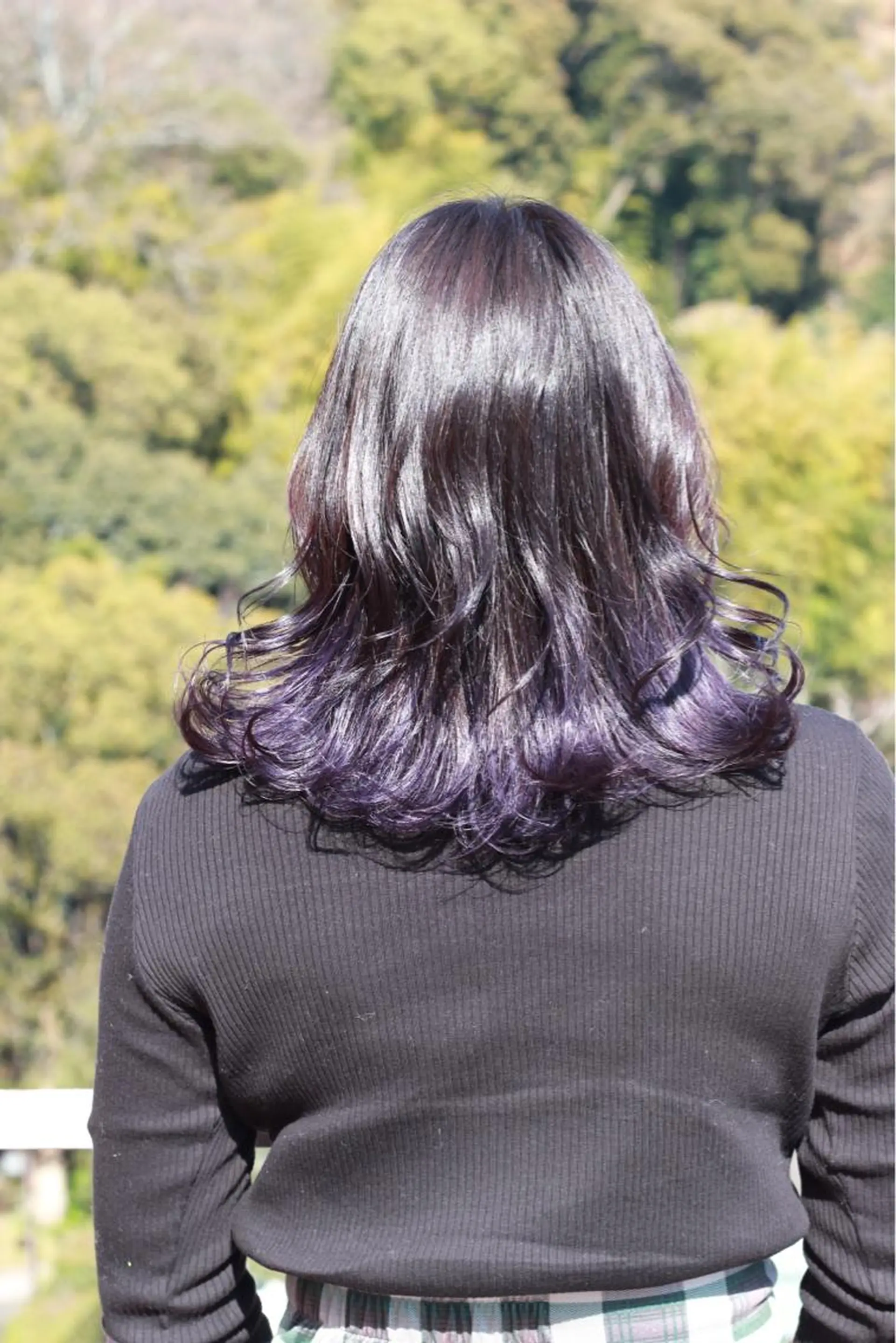 ミディアム カラー グラデーションカラー ラベンダーカラー カット ヘアカラー トリートメント Viage （ビアージュ）のヘアスタイル