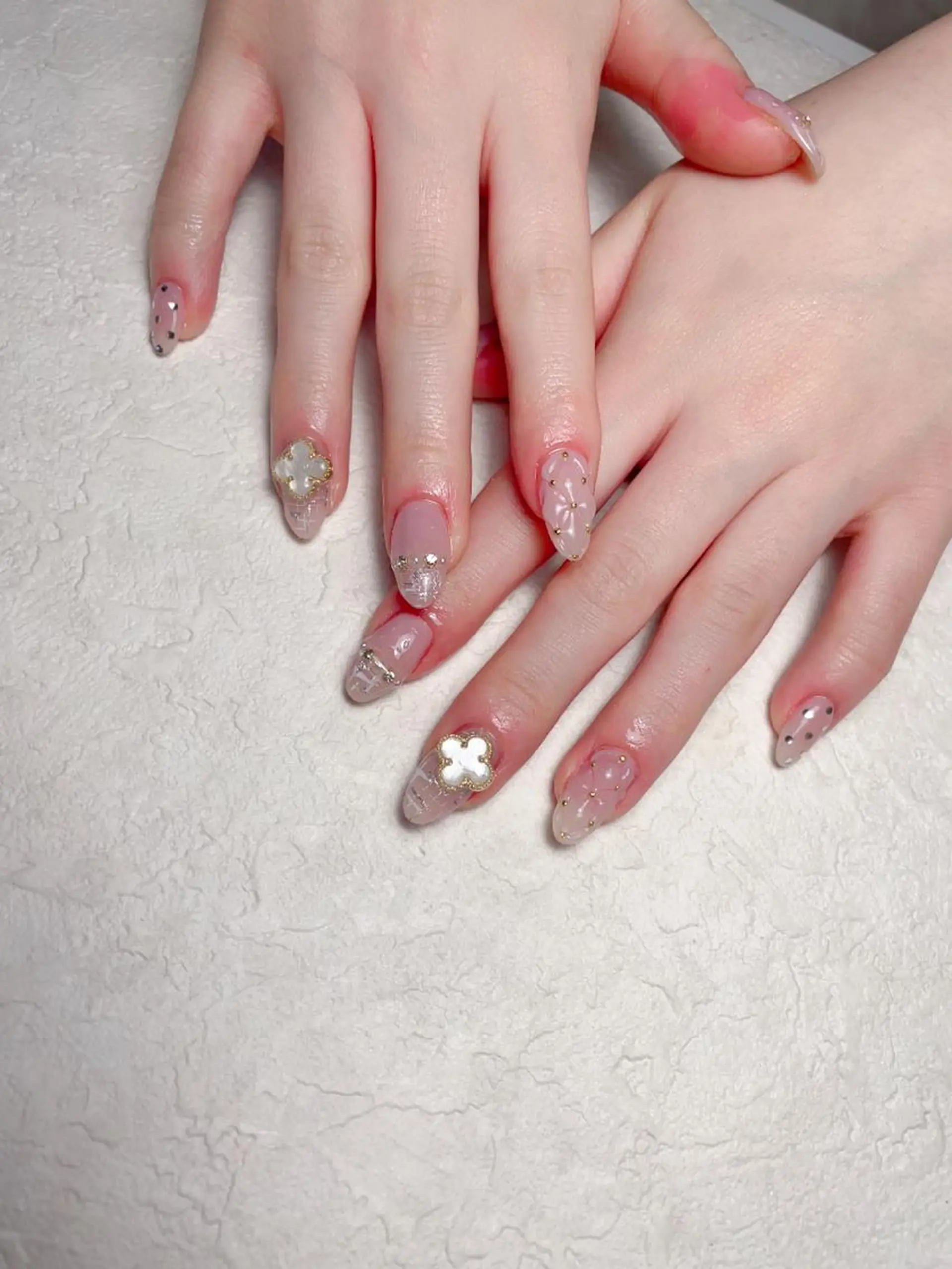 ネイル M🌷nail 長さだし専門店のネイルデザイン