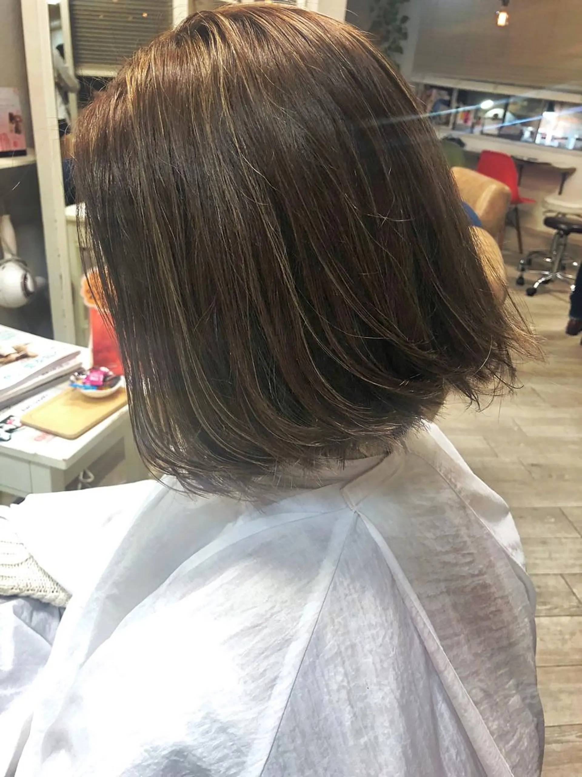 ショート カラー 髪質改善/艶髪 やまなかのヘアスタイル