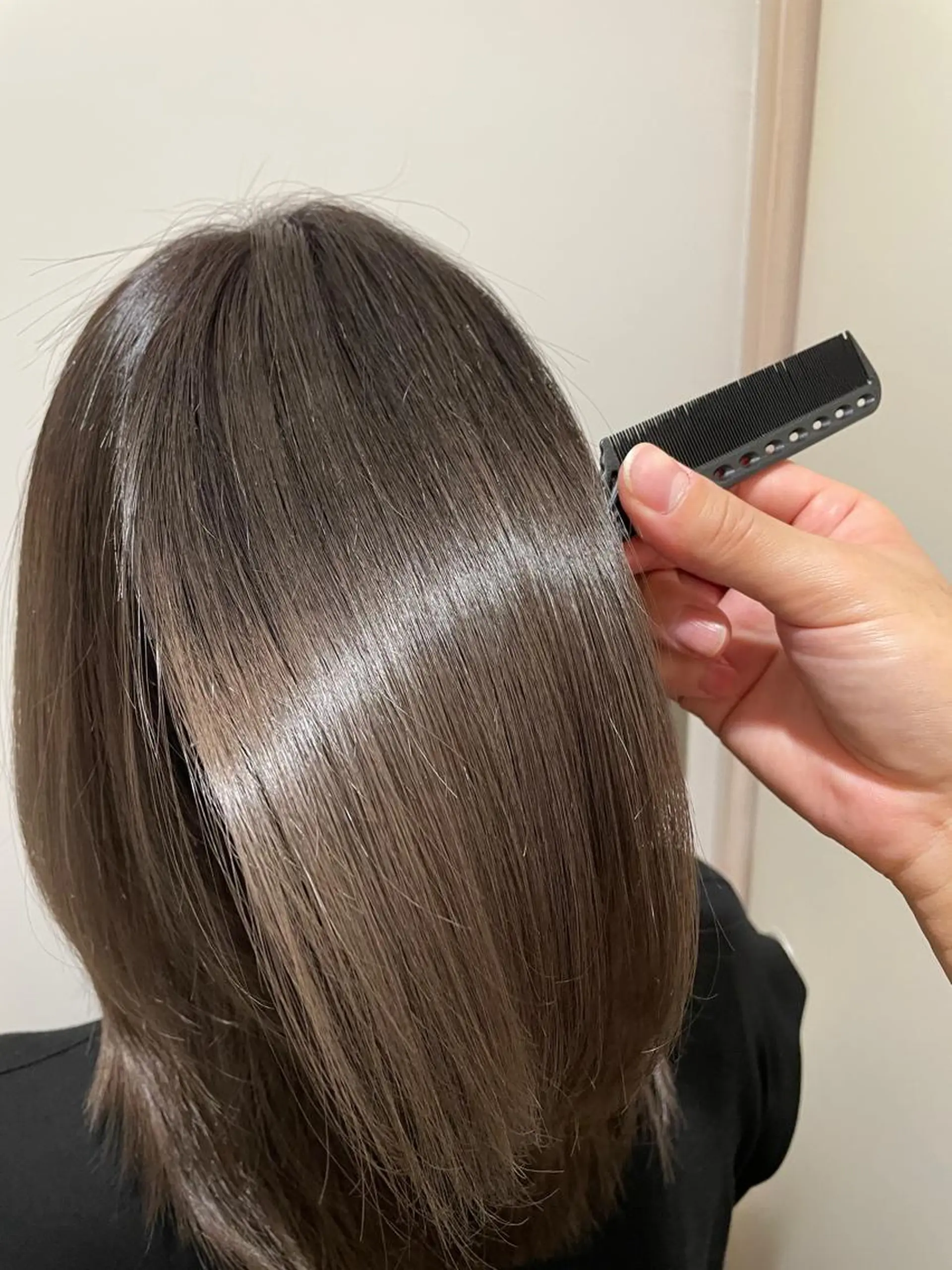 セミロング 有働 直広のヘアスタイル