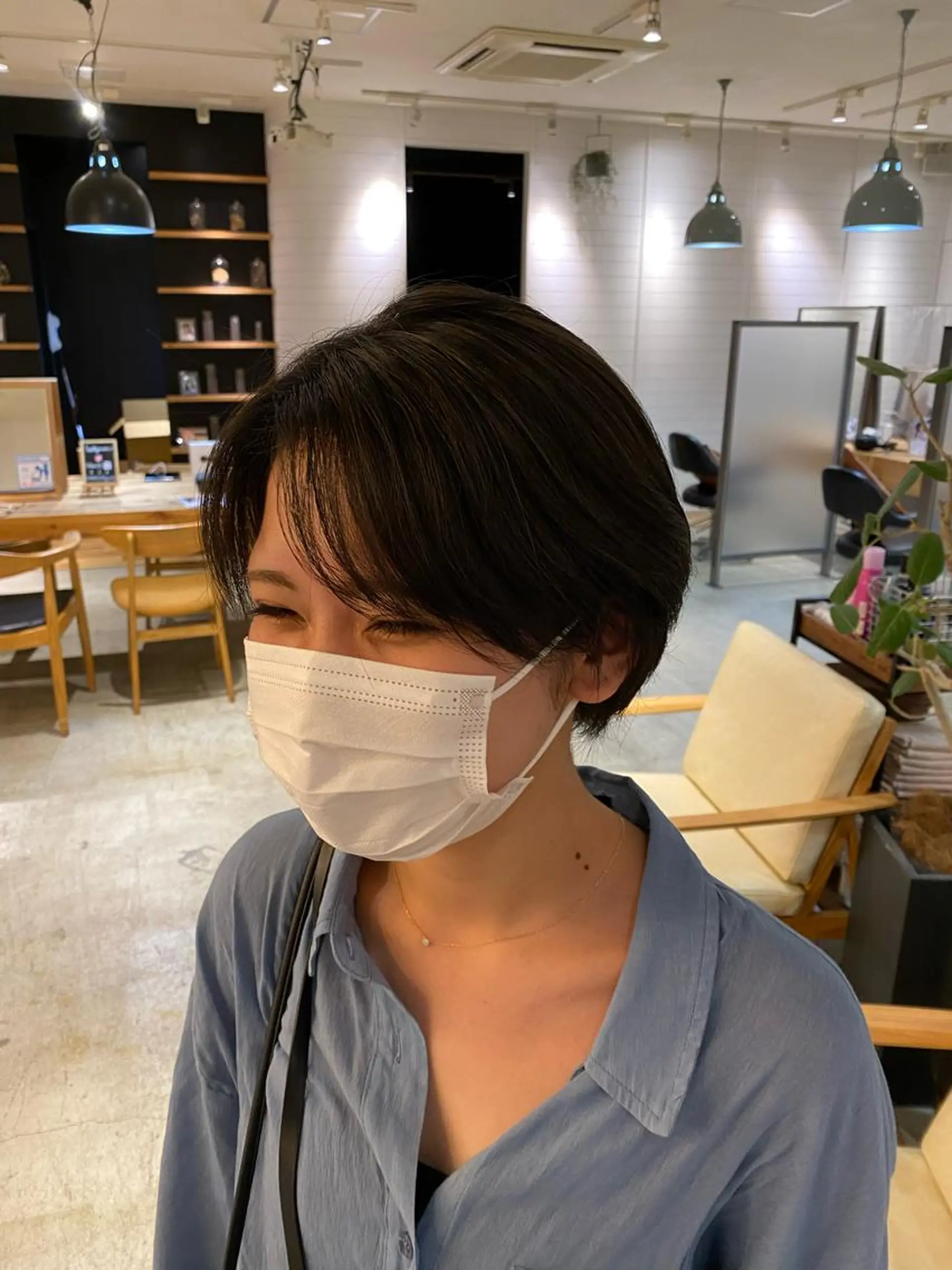 ショート カラー 山口 智也のヘアスタイル