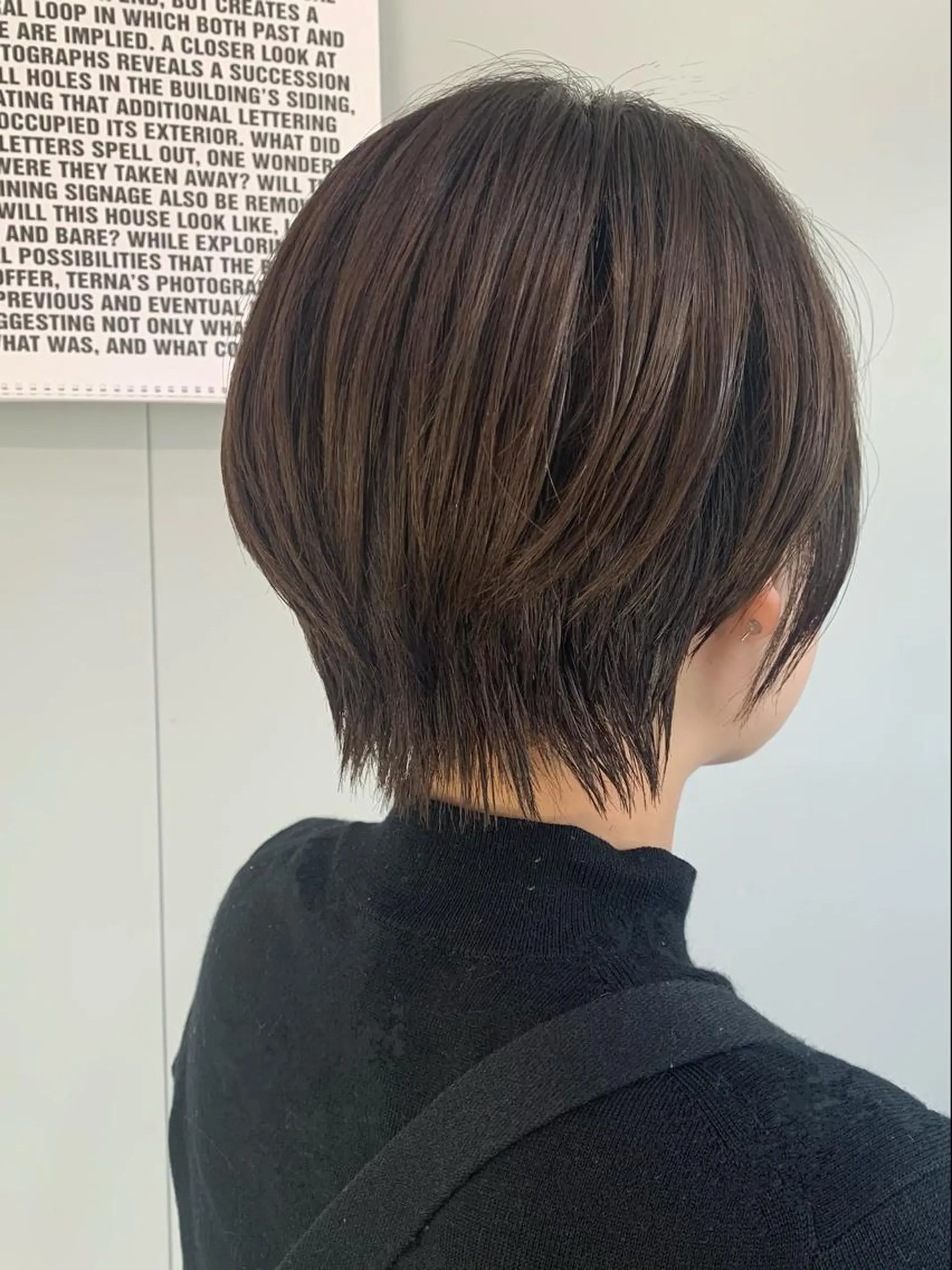 ショート くびれヘア ショートヘア 高橋 亜紀のヘアスタイル