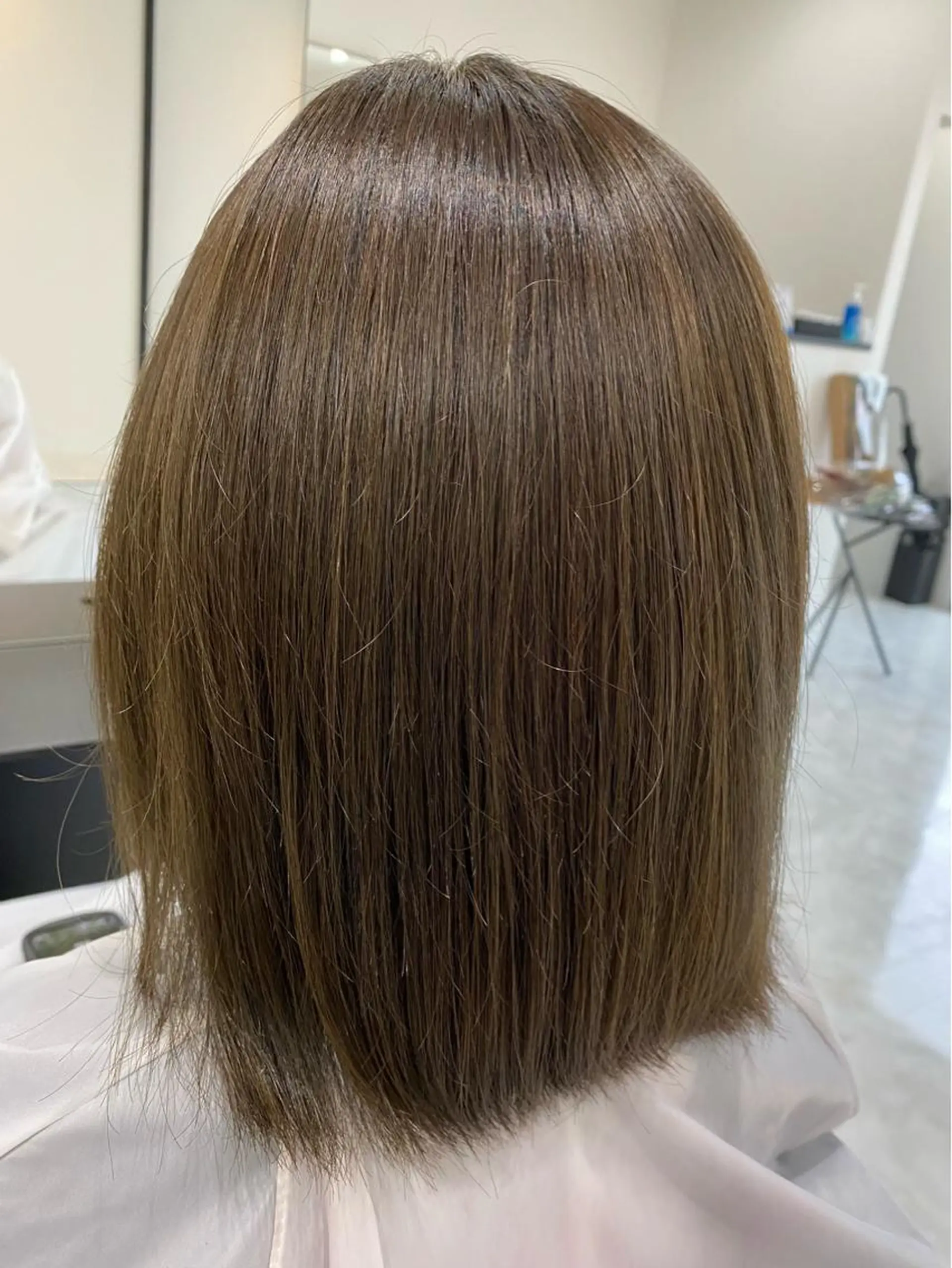 ミディアム アッシュ 透明感カラー🕊️✨ Mayu🦮🩶のヘアスタイル