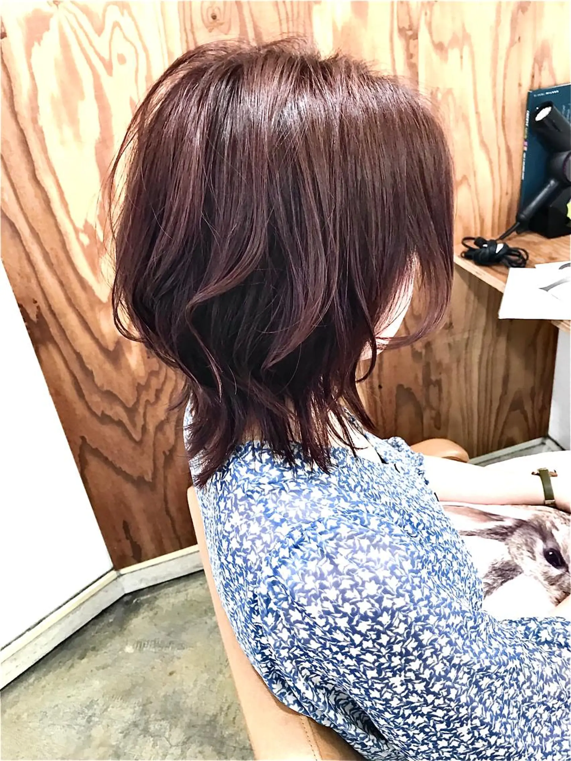 ミディアム カラー カット ヘアカラー トリートメント 💎髪質改善💎 デザイナーshinのヘアスタイル