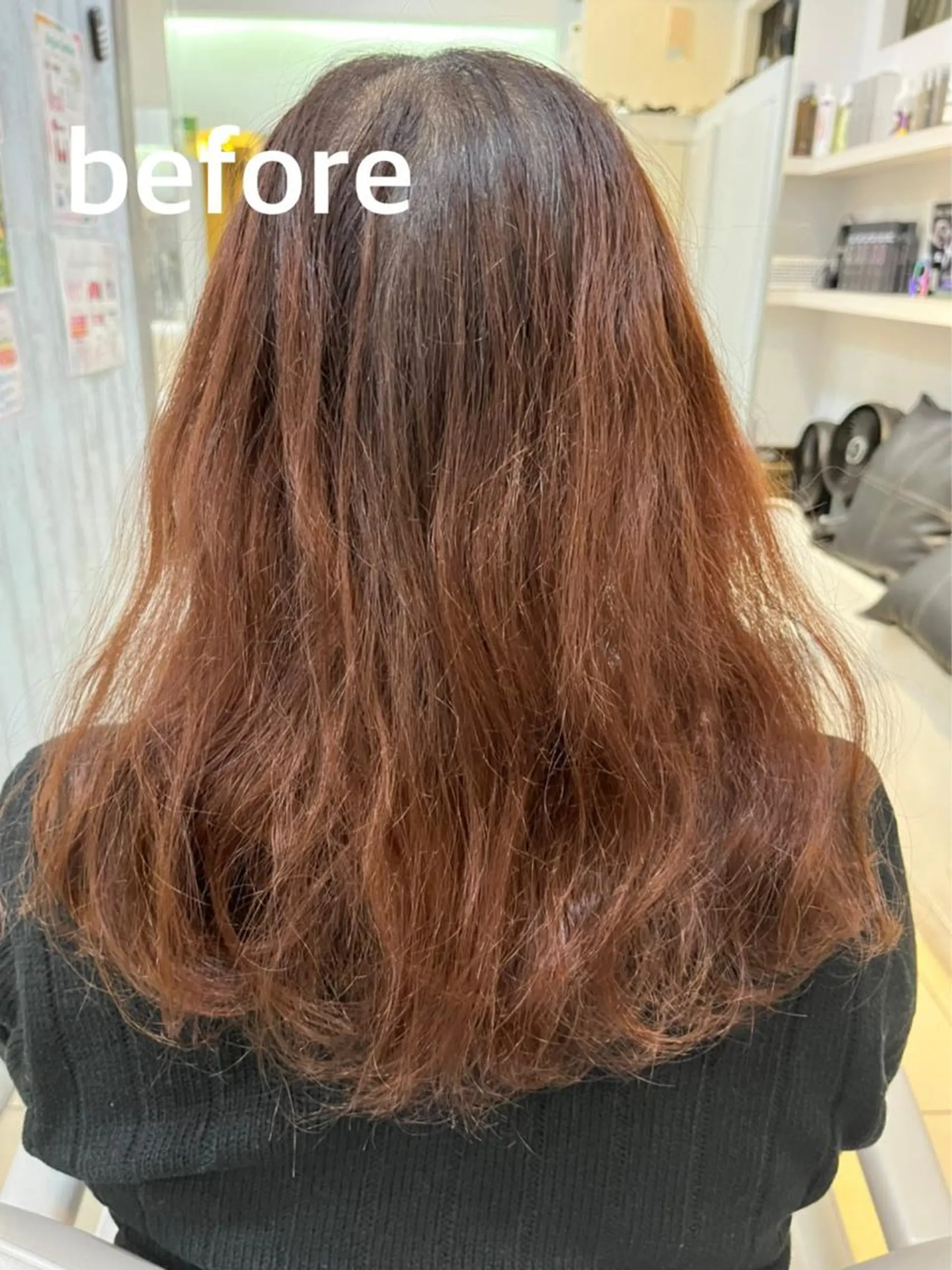 セミロング 髪質改善 トリートメント カット トリートメント 【髪質改善カラー】 瀧田嵐士🇰🇷のヘアスタイル