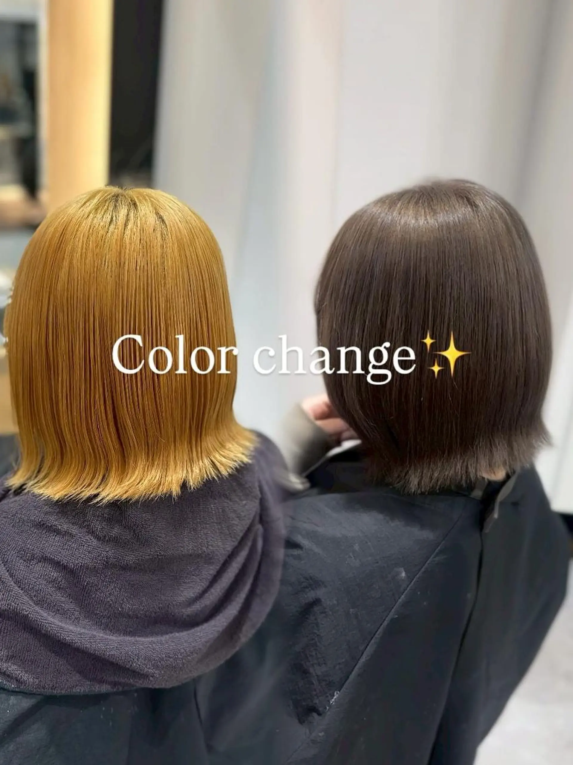 ミディアム カラー L.E.M 仙台のヘアスタイル