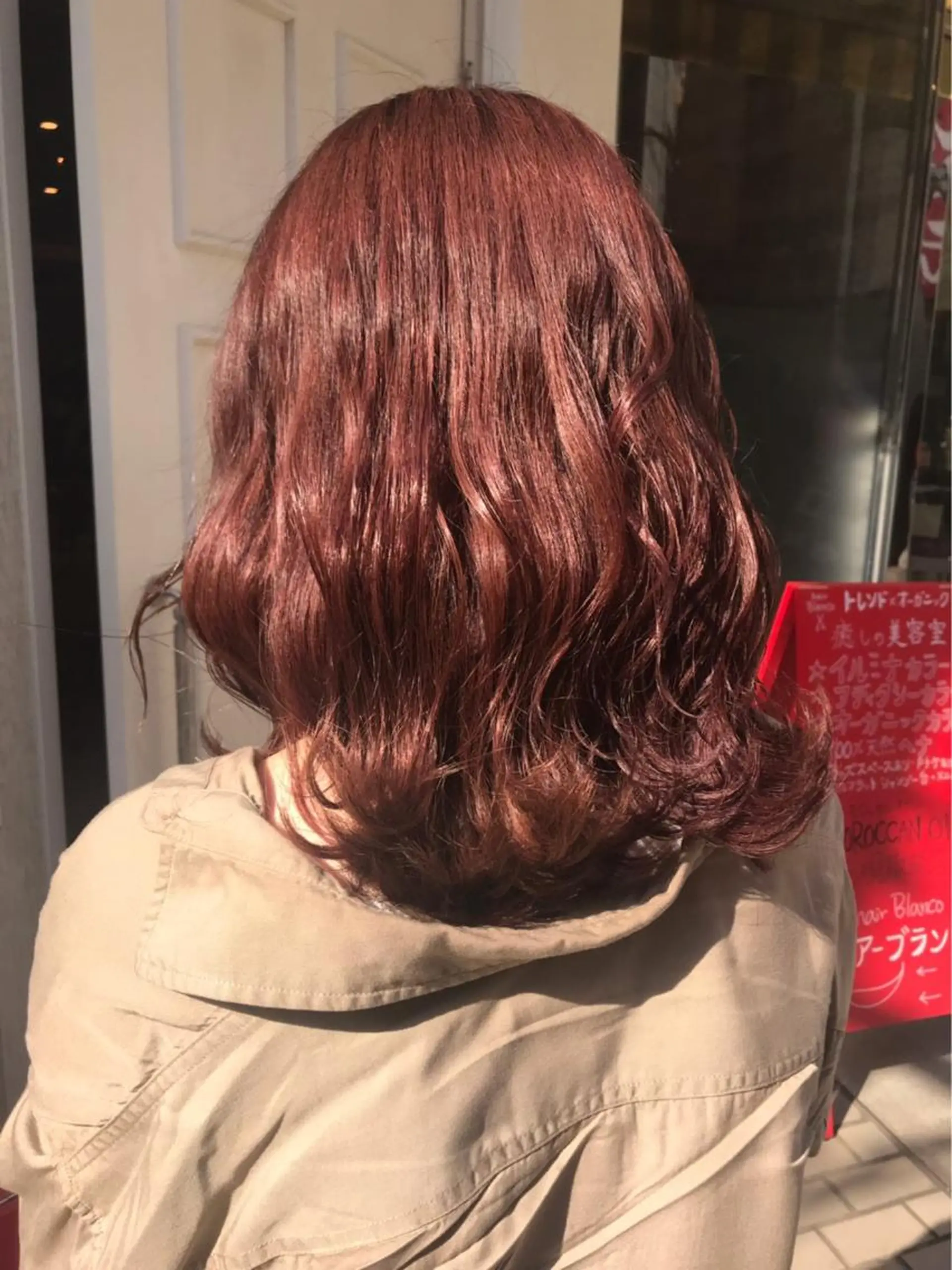 ミディアム カラー ピンクカラー バイオレットカラー 🫟Blanco🫟 Color&Careのヘアスタイル