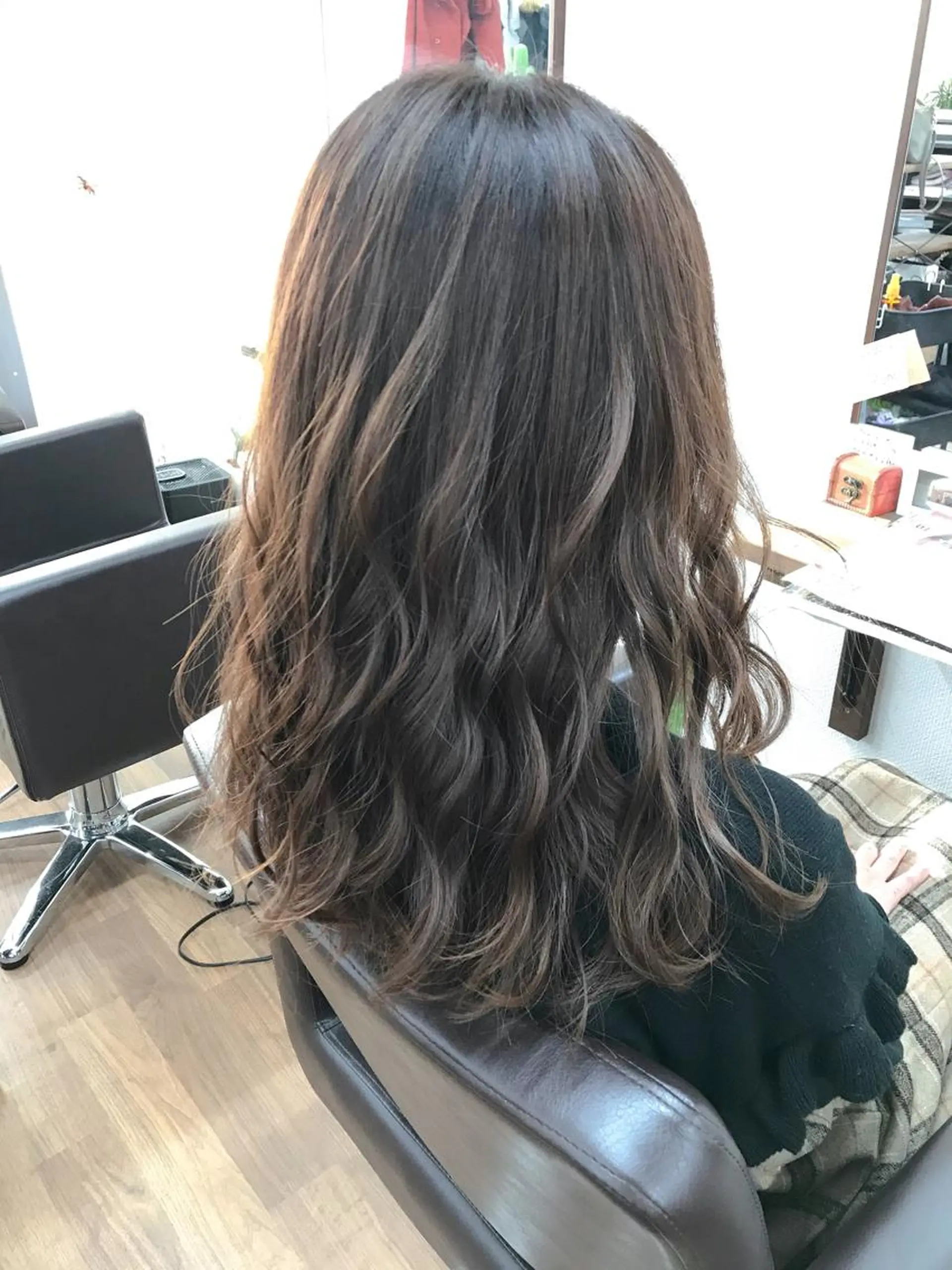 ロング パーマ 森田 滉平のヘアスタイル