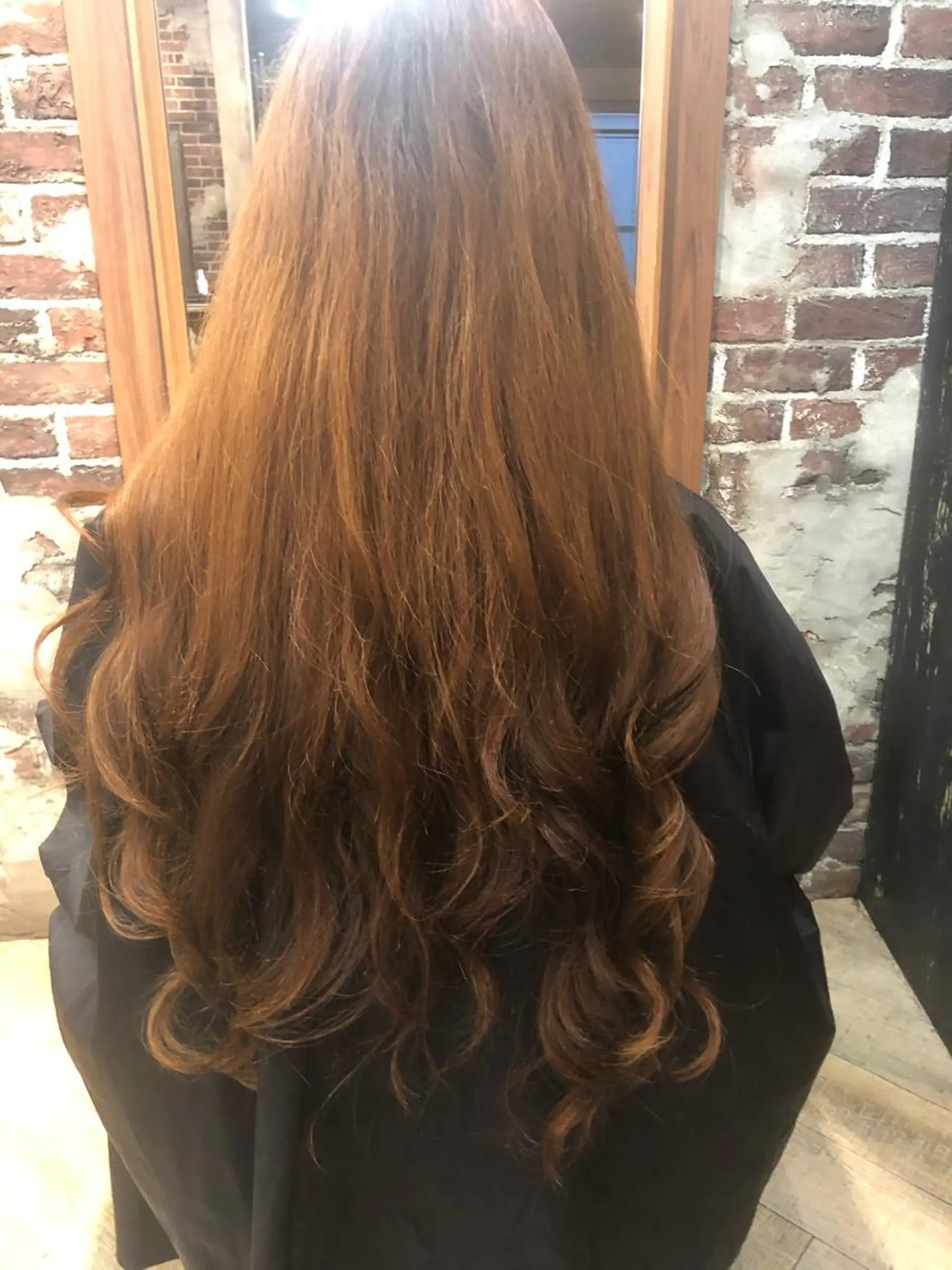 ロング カラー 藤木 雅俊のヘアスタイル