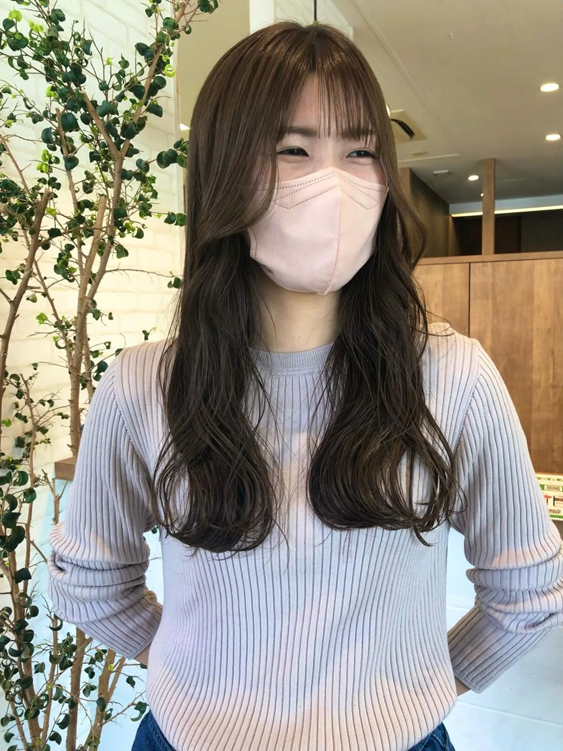 ロング カラー パーマ ヘアアレンジ ❣️倉敷❣️美髪 カラー能登一成のヘアスタイル