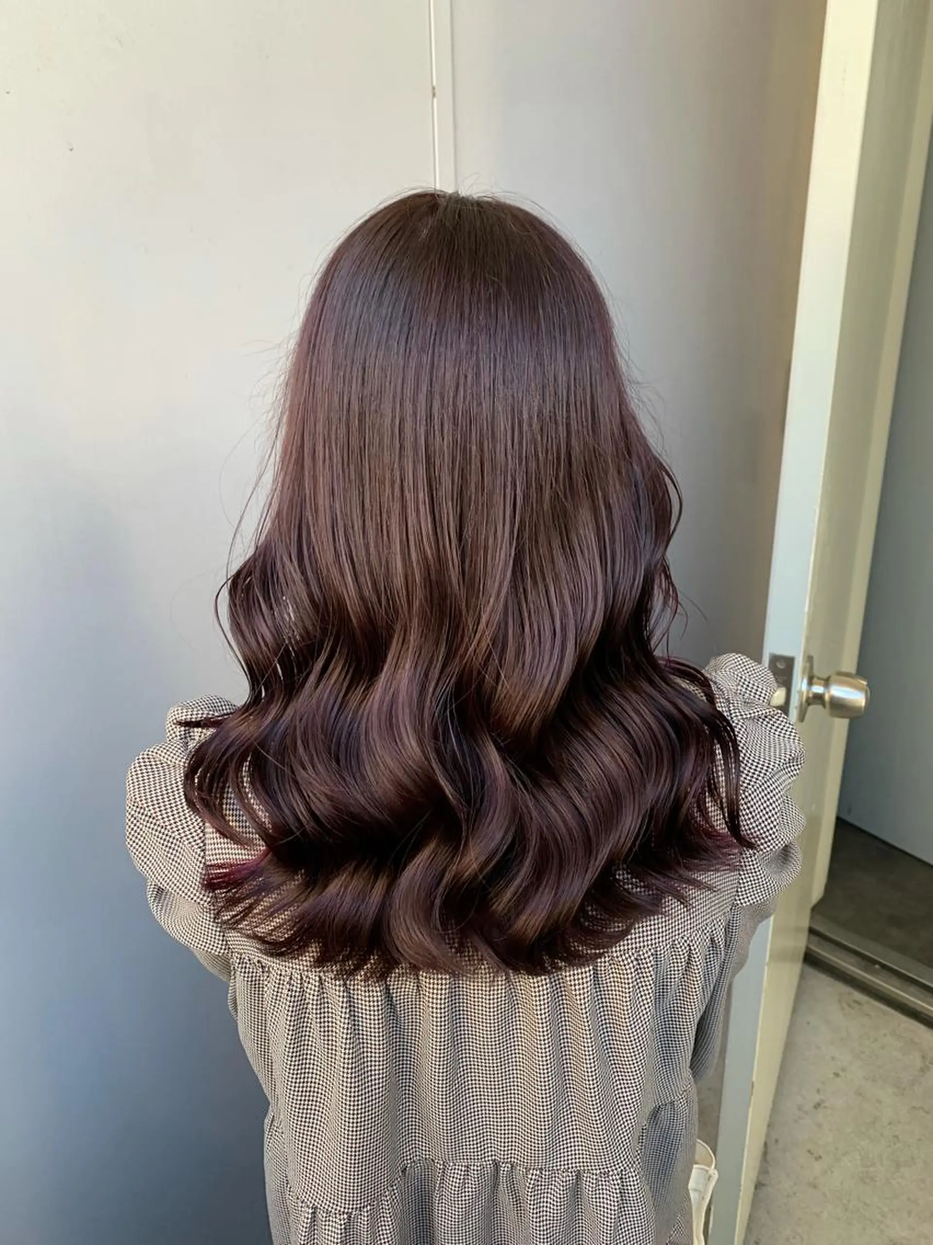 セミロング カラー ベージュカラー💖 やすひろのヘアスタイル