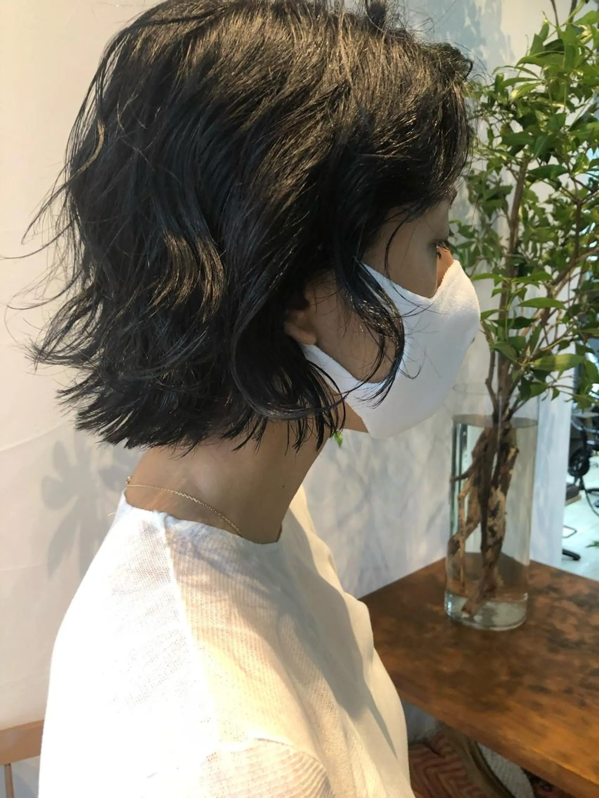 ショート カラー パーマ LINKIE リンキーのヘアスタイル