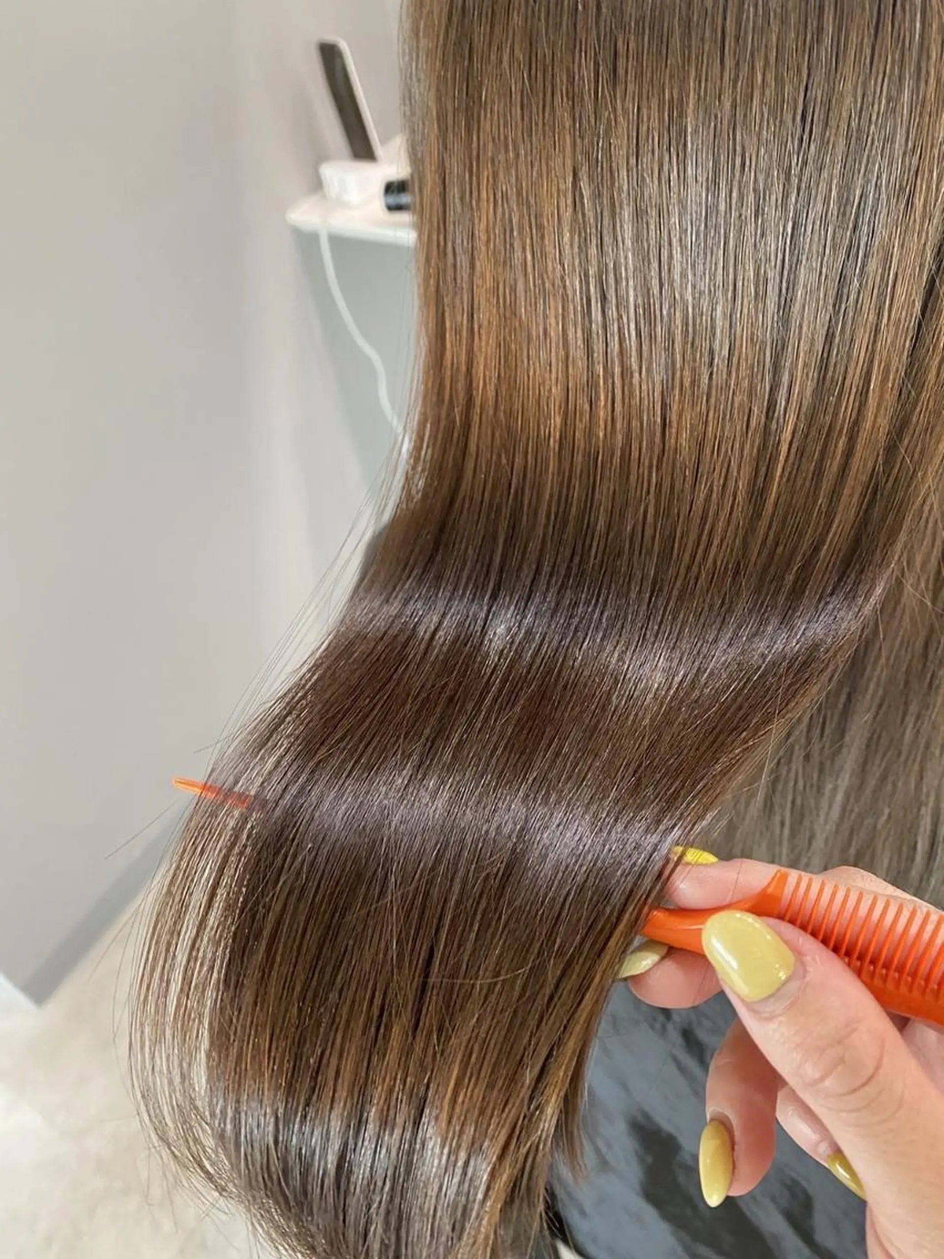 セミロング カラー アディクシーカラー ダブルカラー イヤリングカラー ハイライトカラー イルミナカラー トリートメント ヘアセット カラー特化 yamaのヘアスタイル