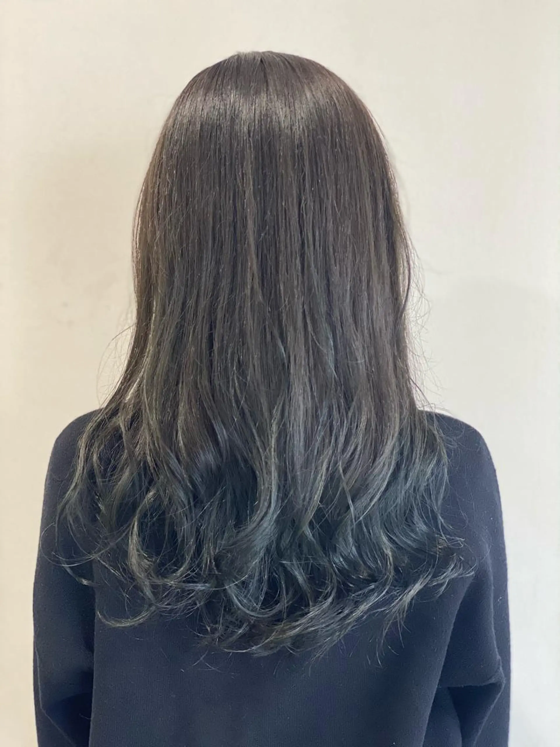 ミディアム ヘアカラー トリートメント ヘアセット 金子 廉のヘアスタイル