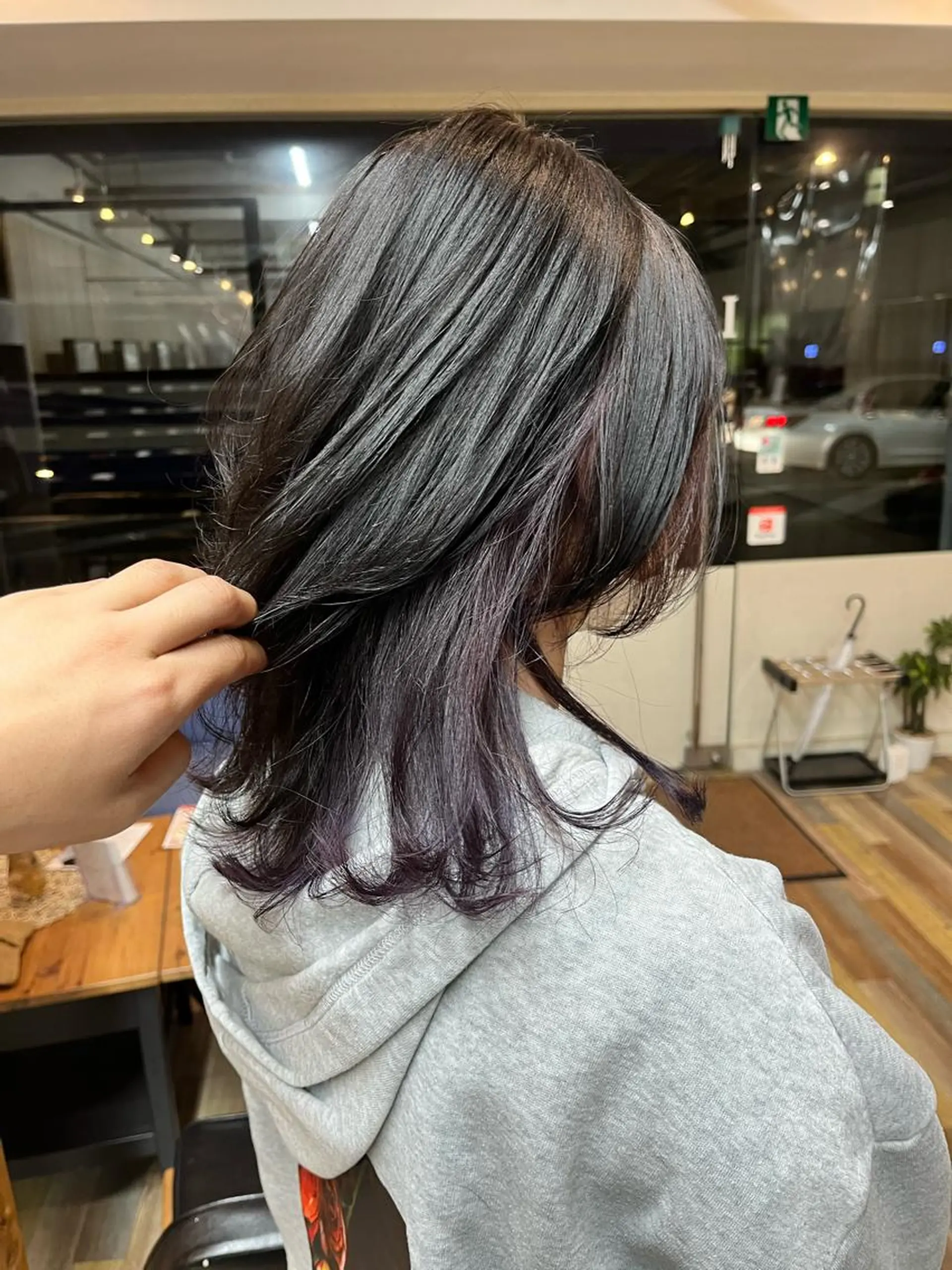 ミディアム カラー カット トリートメント ヘアセット ✂️似合わせの魔術師 石田一樹✂️のヘアスタイル