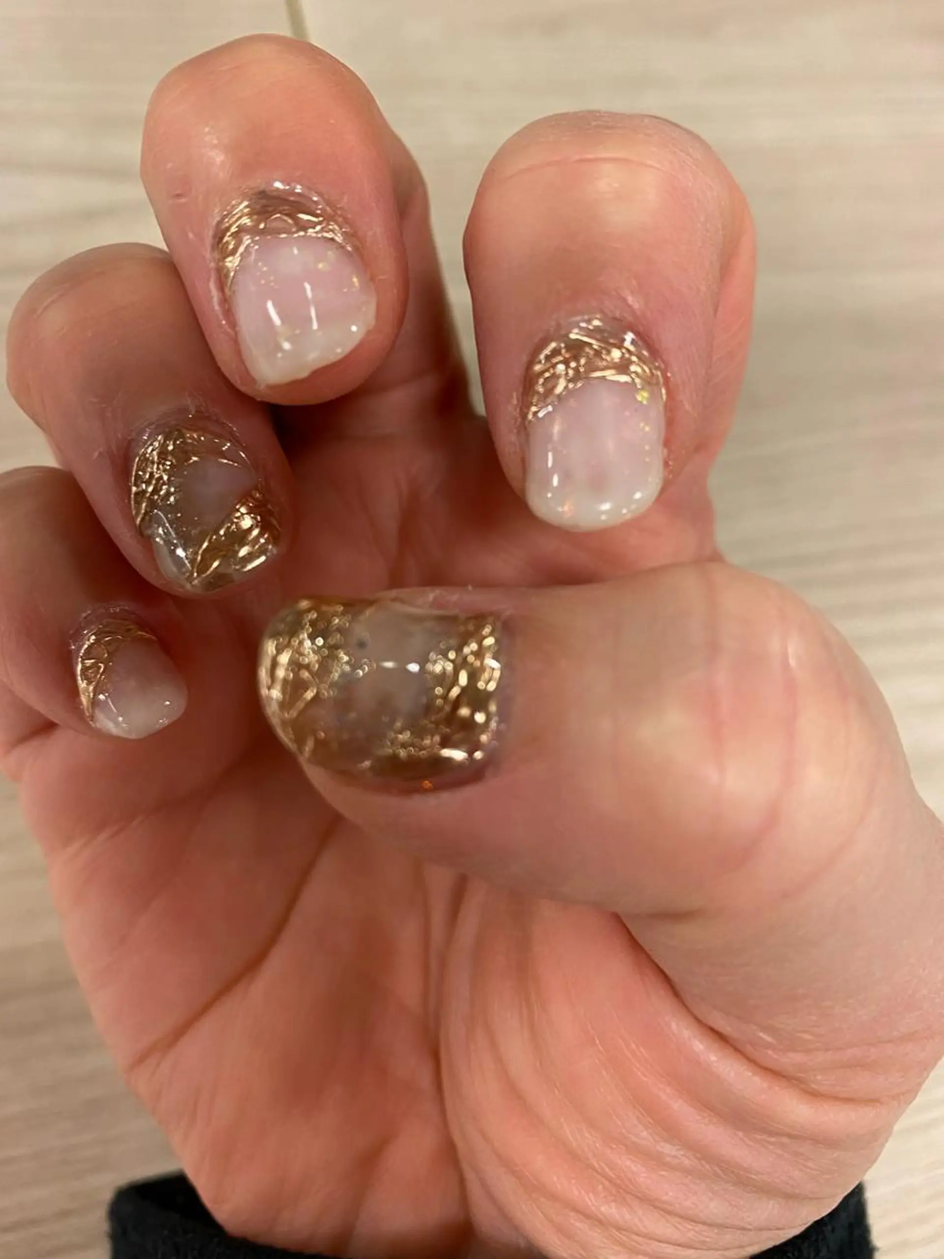 ネイル アートネイル キラキラネイル レトロワ アンジュのエステ・リラクイメージ