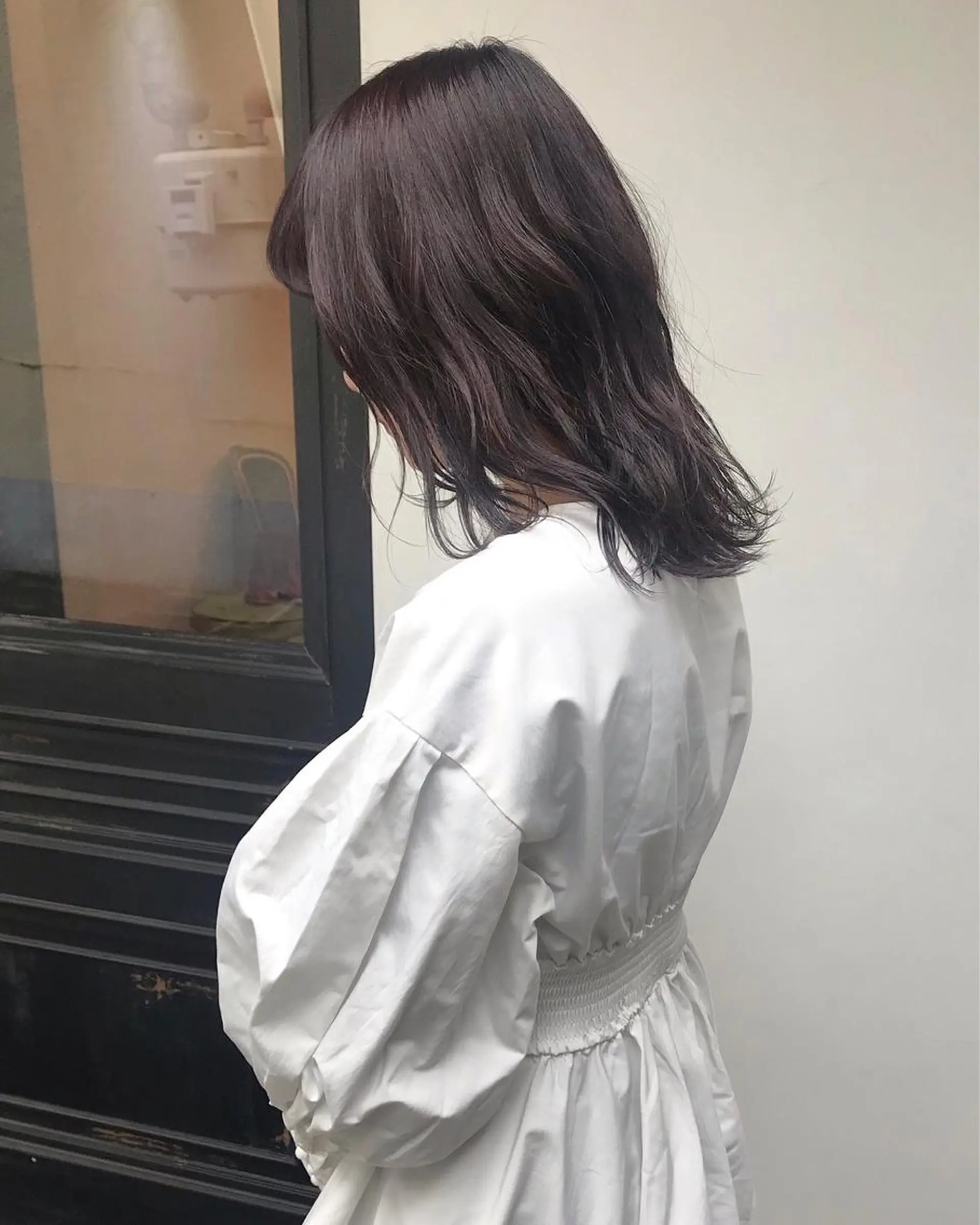 ミディアム カラー tonari 梅田、中崎町のヘアスタイル