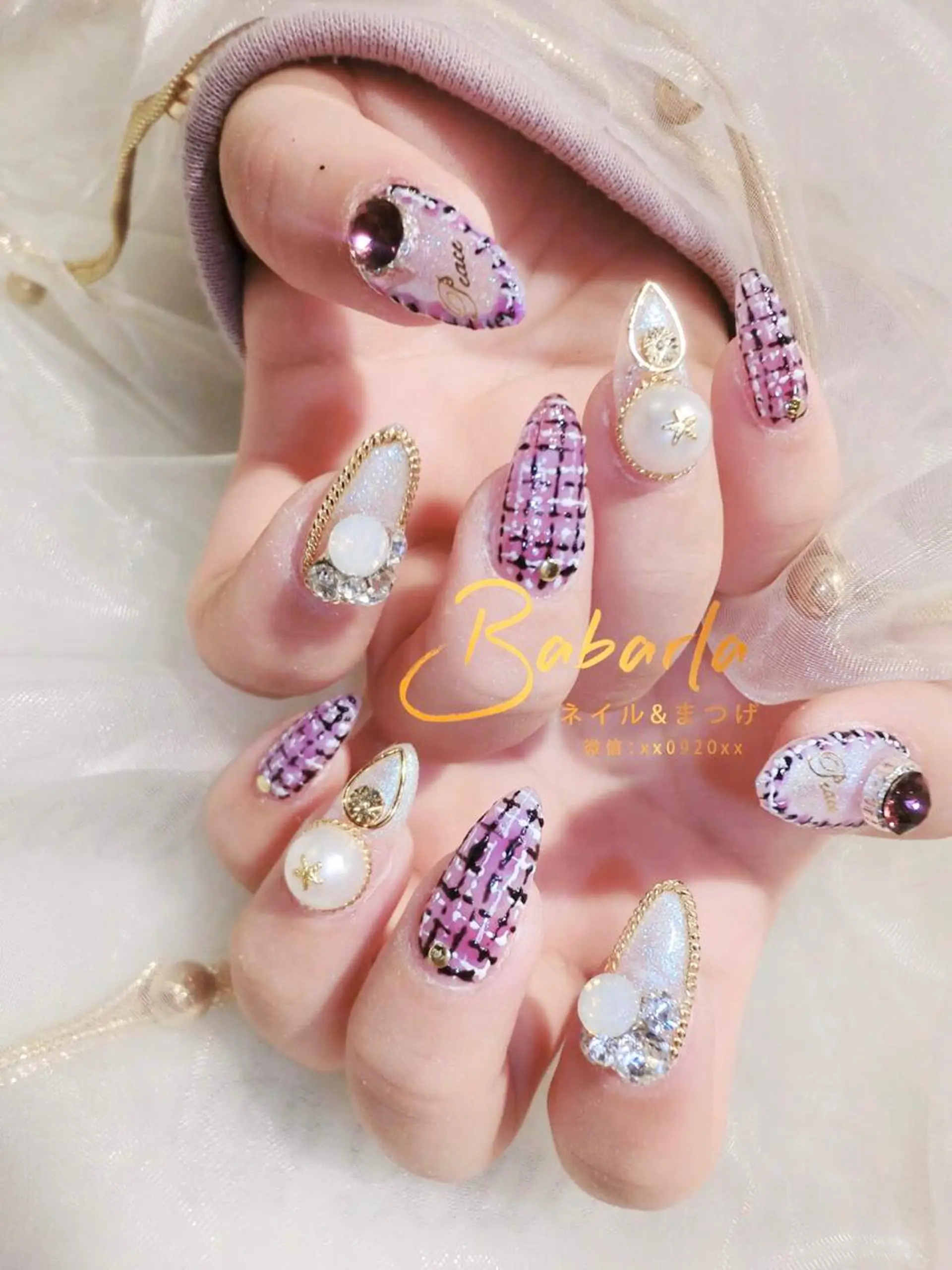 カラー Babarla Nailのネイルデザイン