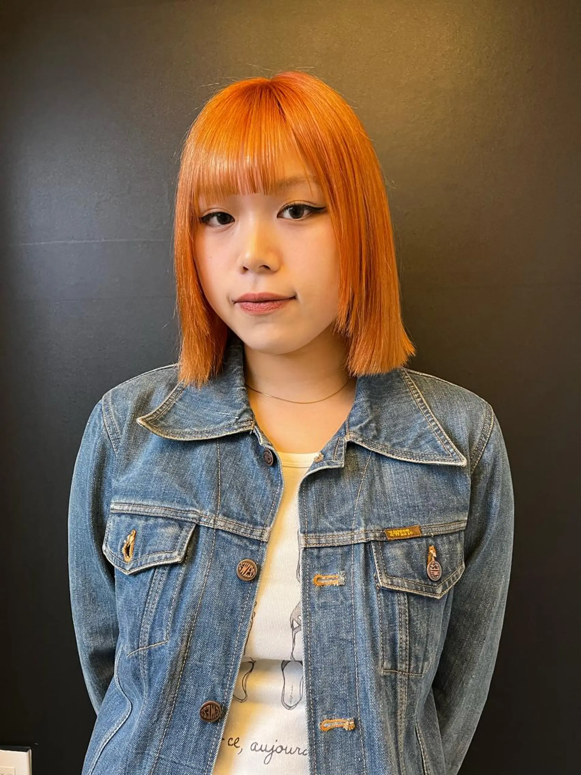 ミディアム カラー @kyoniyy KYONIのヘアスタイル