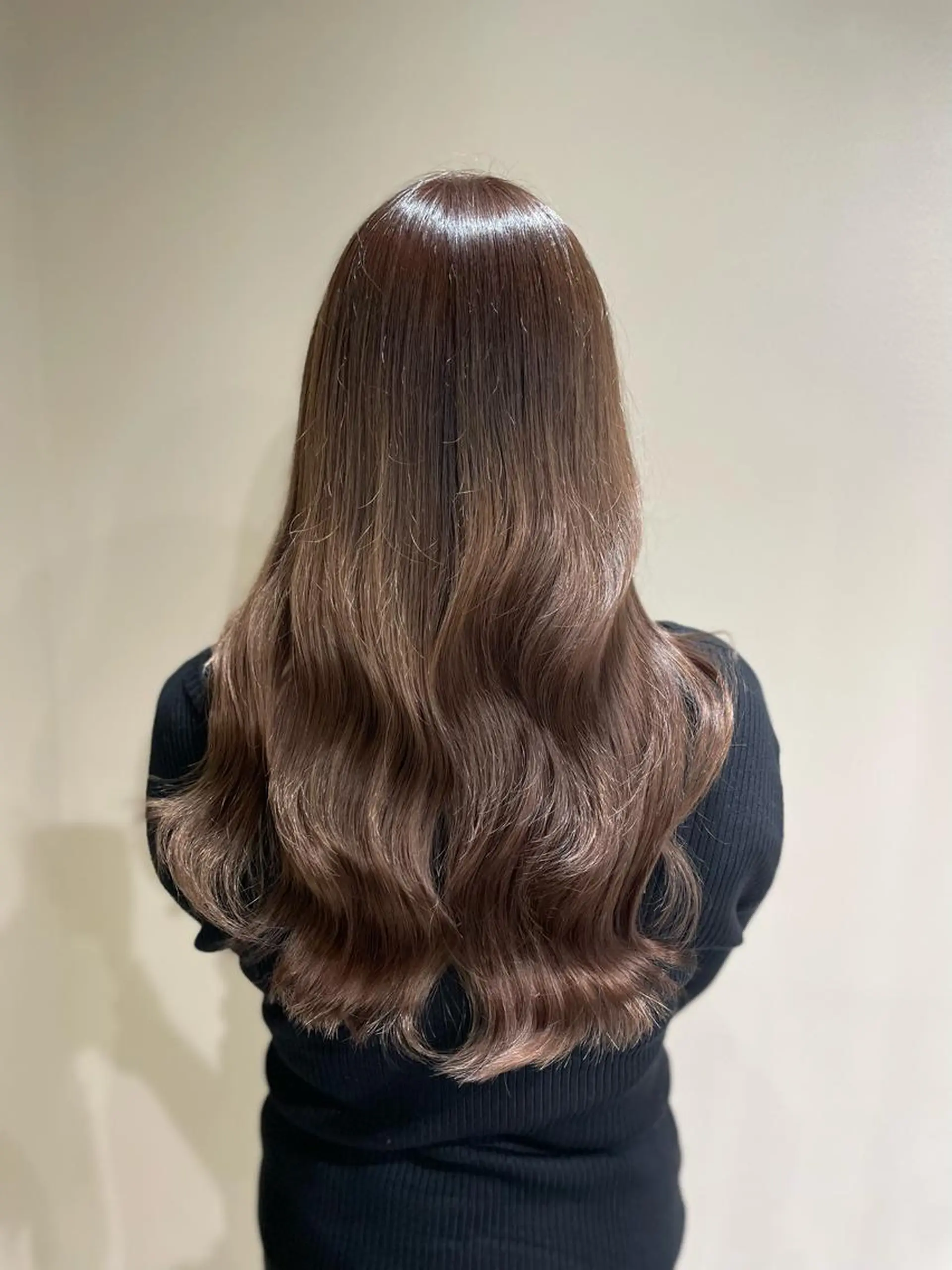 ロング カラー グレージュ ラベンダーカラー ラベンダーグレージュ ラベンダーグレー 🦋美髪／エクステ 🦋アベイクミのヘアスタイル