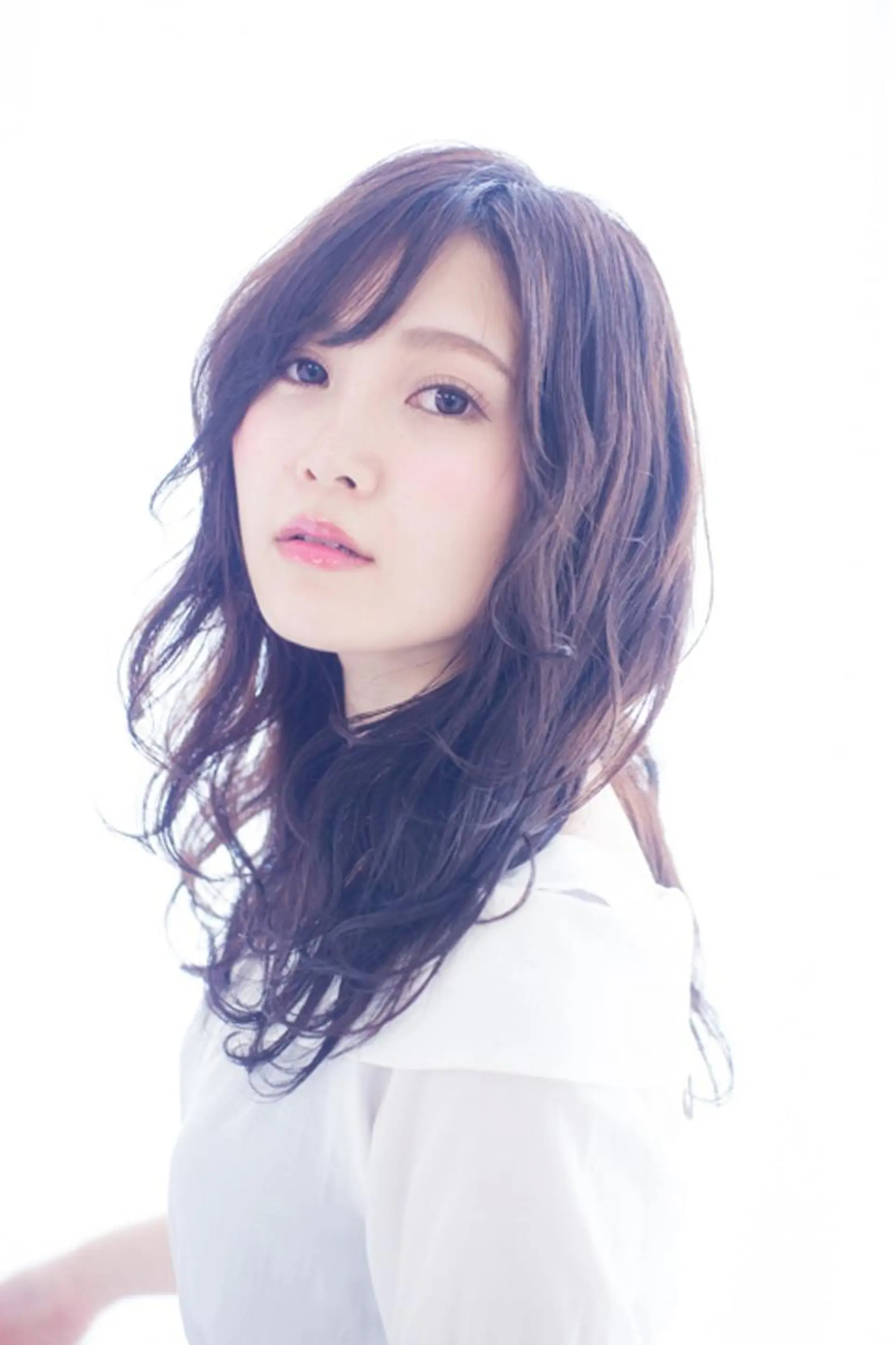 セミロング パーマ カット ヘアカラー パーマ 香川 裕基のヘアスタイル