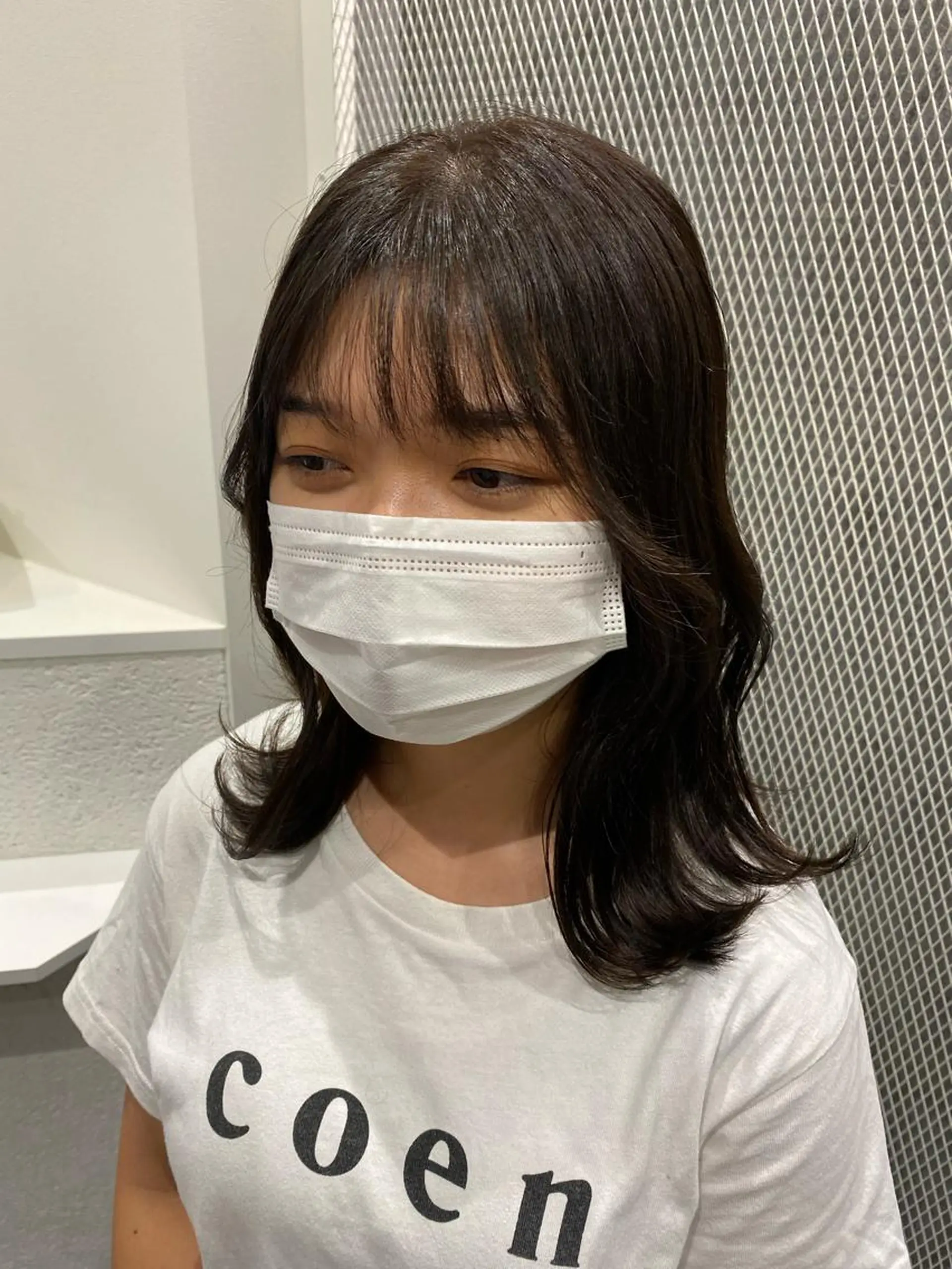 ミディアム カット cocotte🌿 amaneのヘアスタイル