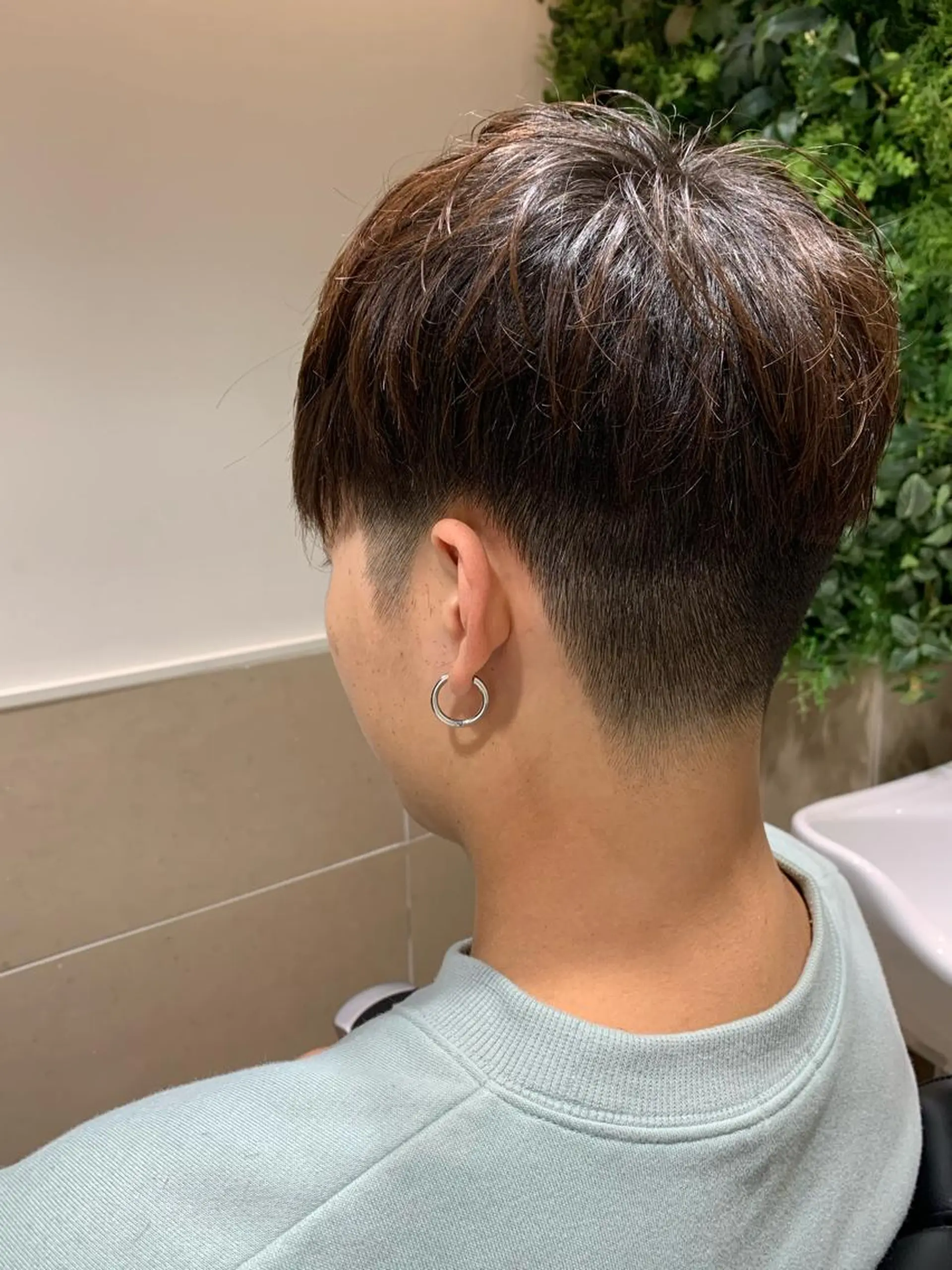 ショート メンズ 羽木 隆徒のヘアスタイル