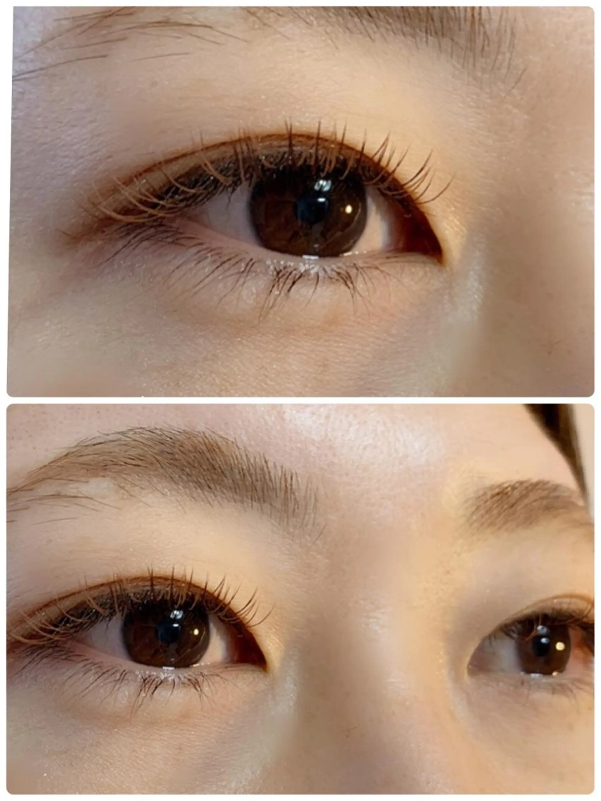 マツエク・マツパ カラーマツエク フラットラッシュ aime 木下　真木のマツエク・マツパデザイン