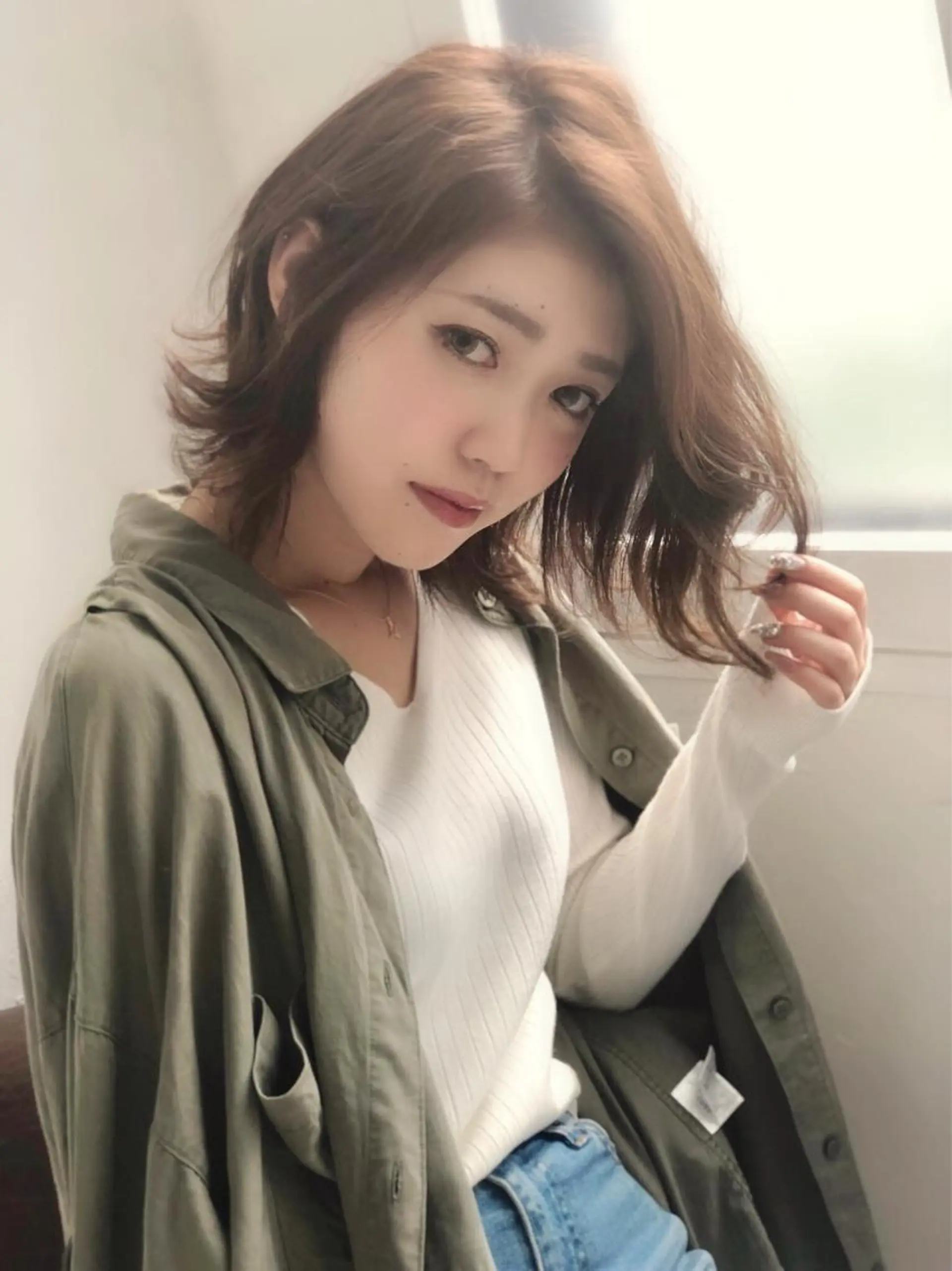 ミディアム カラー 🌟イメチェン美容師 🌟清水 大輝のヘアスタイル