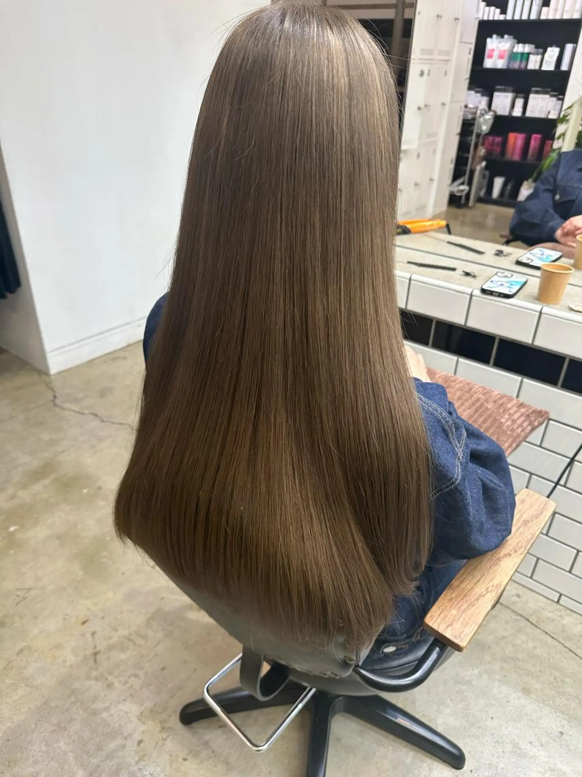 セミロング カラー ヘアアレンジ 暖色💖ツヤ髪💖 masae🌼のヘアスタイル