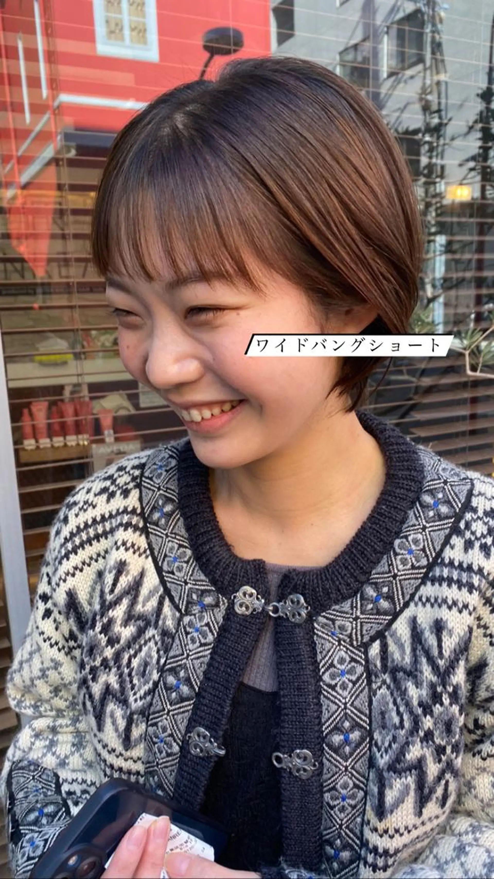 ショート maika /layer cutのヘアスタイル