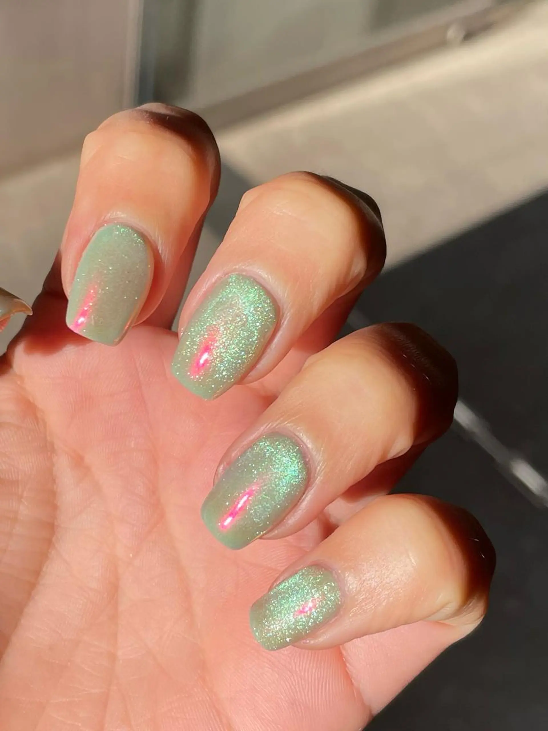 ネイル マグネットネイル ミラーネイル Nail salon Euphoria所属・Nail salon Euphoriaのネイルデザイン